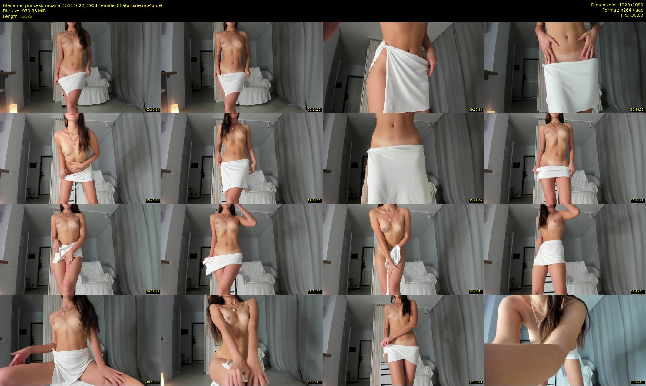 princess_moana — 54 minute Chaturbate female cam show recording, 1080p, Nov 15, 2022