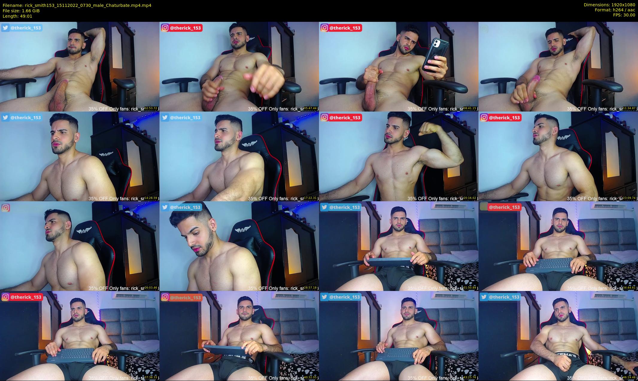 rick_smith153 — 50 minute Chaturbate male cam show recording, 1080p, Nov 15, 2022