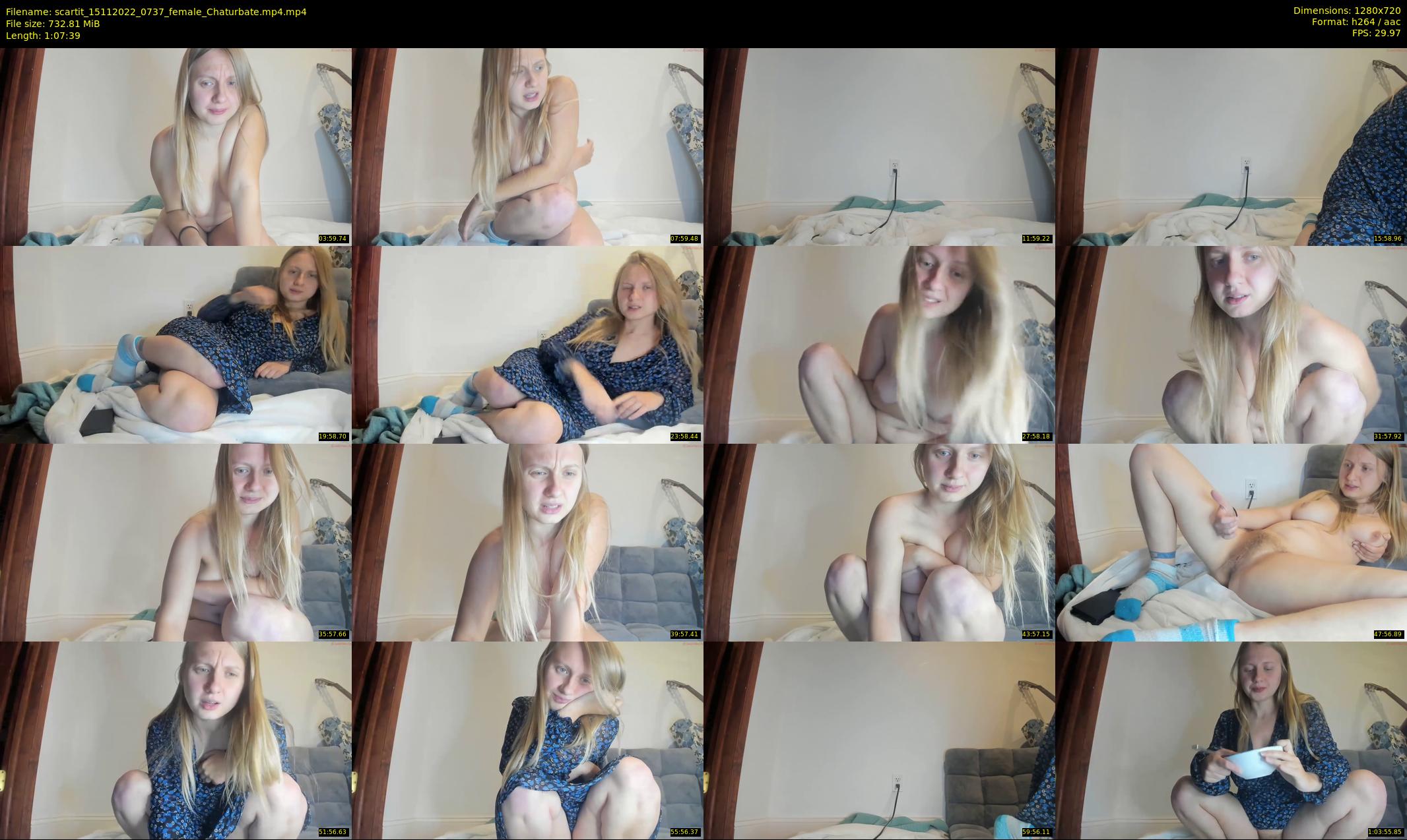 scartit — 68 minute Chaturbate female cam show recording, 720p, Nov 15, 2022