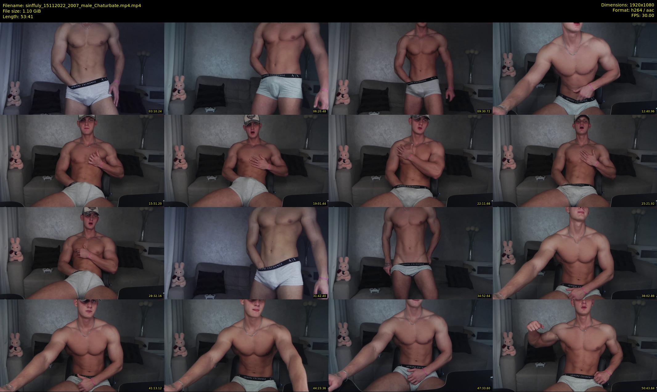 sinffuly — 54 minute Chaturbate male cam show recording, 1080p, Nov 15, 2022