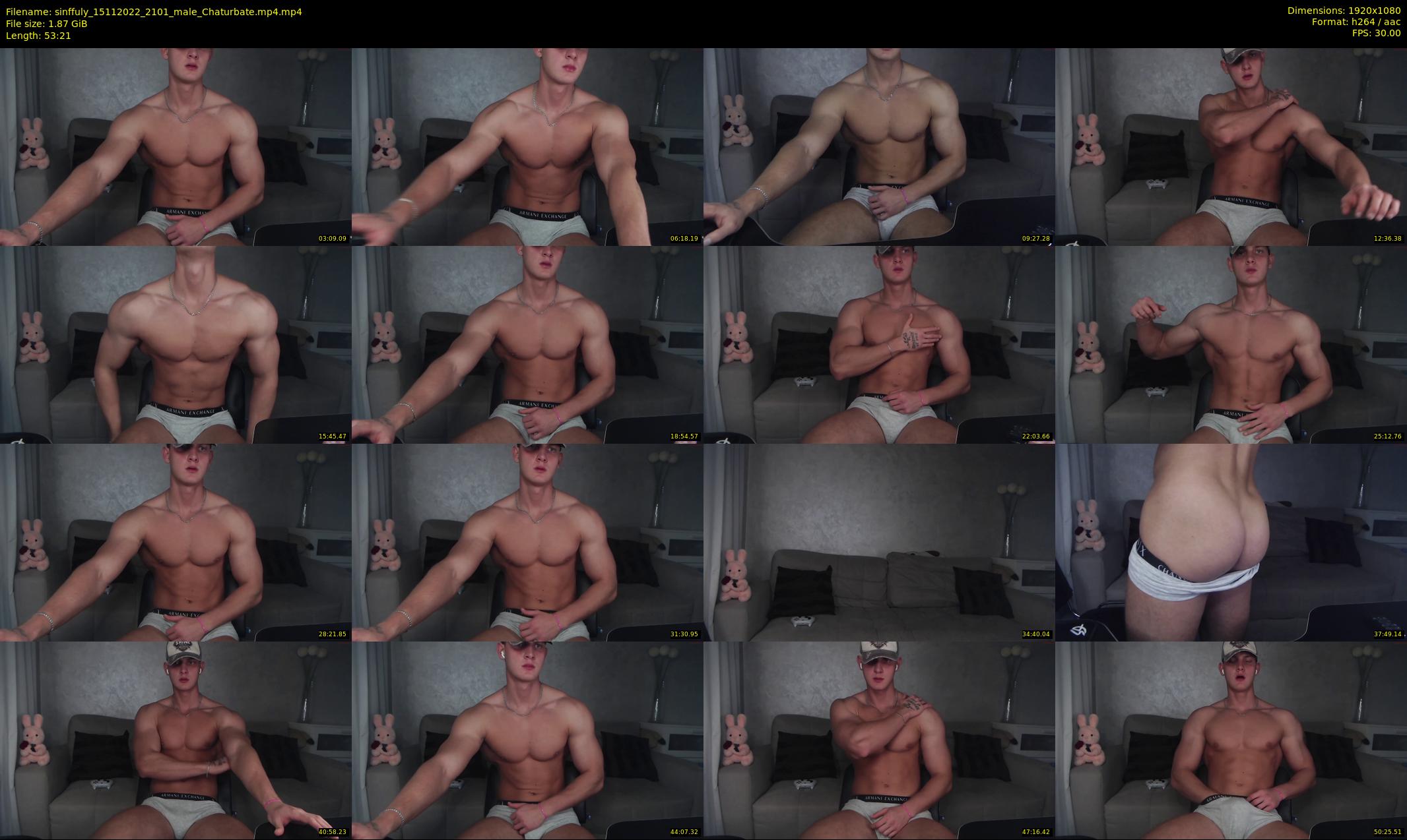 sinffuly — 54 minute Chaturbate male cam show recording, 1080p, Nov 15, 2022