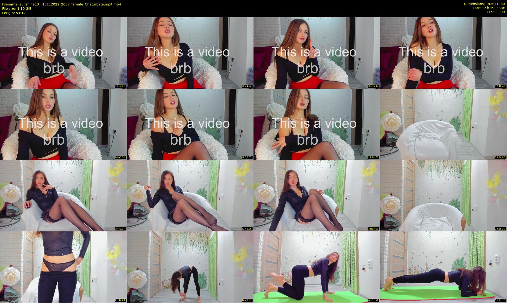 sunshine13_ — 55 minute Chaturbate female cam show recording, 1080p, Nov 15, 2022
