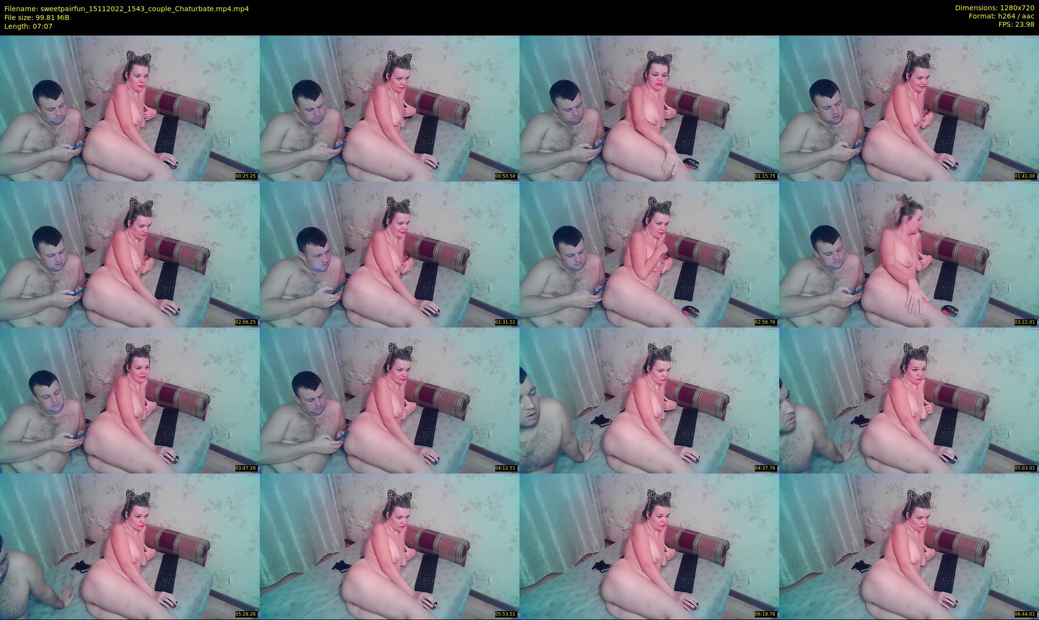 sweetpairfun — 8 minute Chaturbate couple cam show recording, 720p, Nov 15, 2022