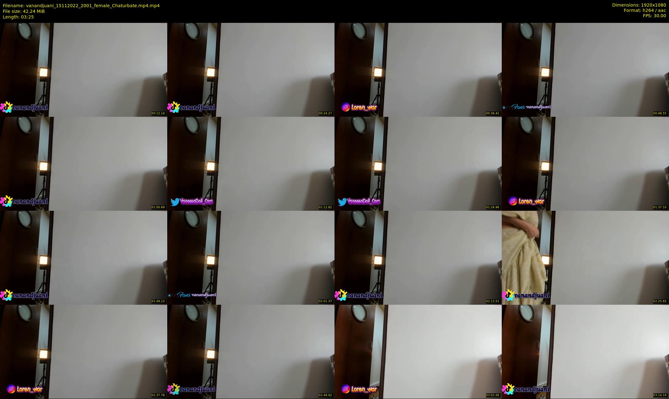 vanandjuani — 4 minute Chaturbate female cam show recording, 1080p, Nov 15, 2022