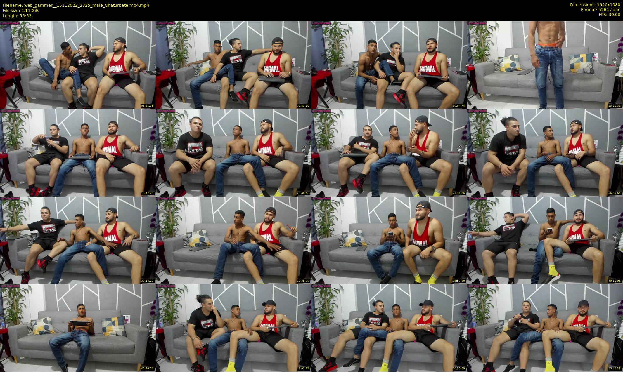 web_gammer_ — 57 minute Chaturbate male cam show recording, 1080p, Nov 15, 2022