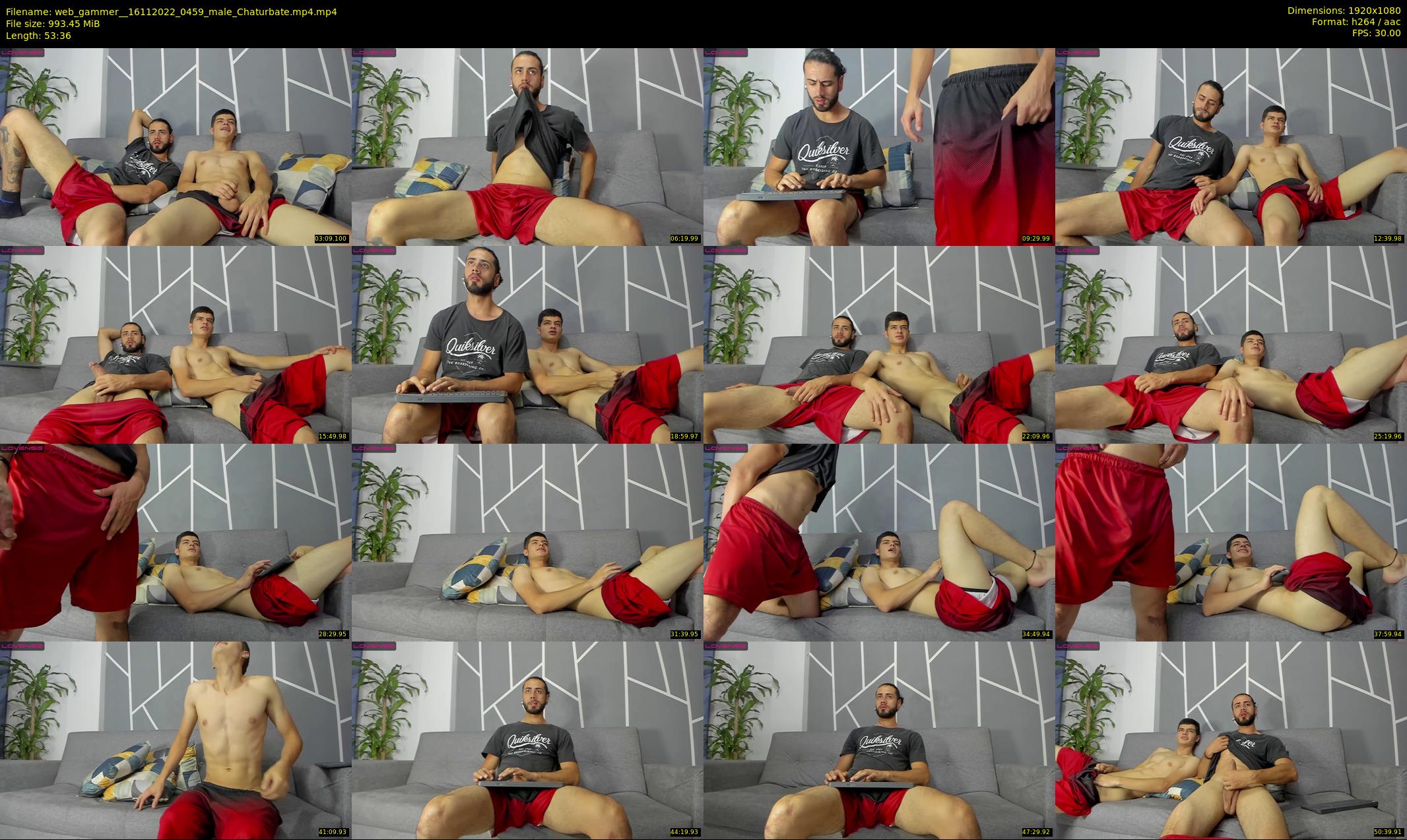 web_gammer_ — 54 minute Chaturbate male cam show recording, 1080p, Nov 16, 2022