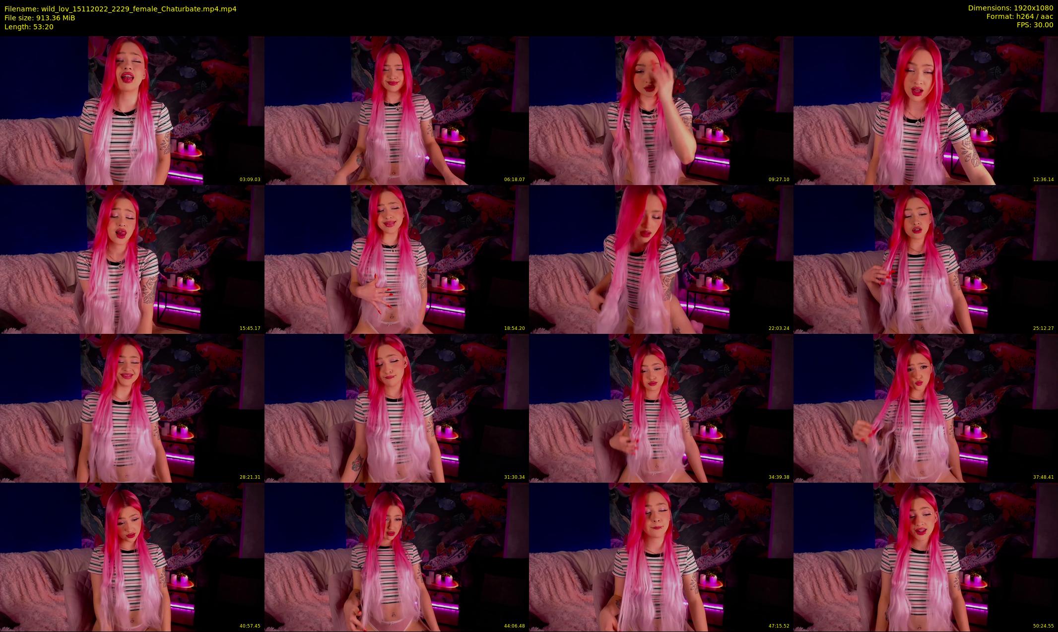 wild_lov — 54 minute Chaturbate female cam show recording, 1080p, Nov 15, 2022