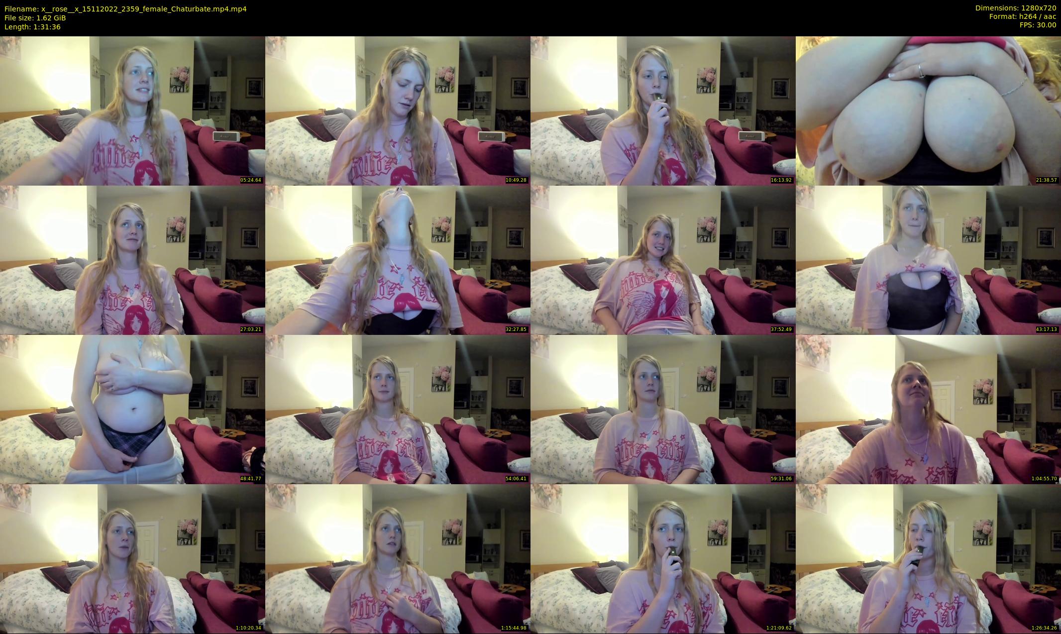 x__rose__x — 92 minute Chaturbate female cam show recording, 720p, Nov 15, 2022