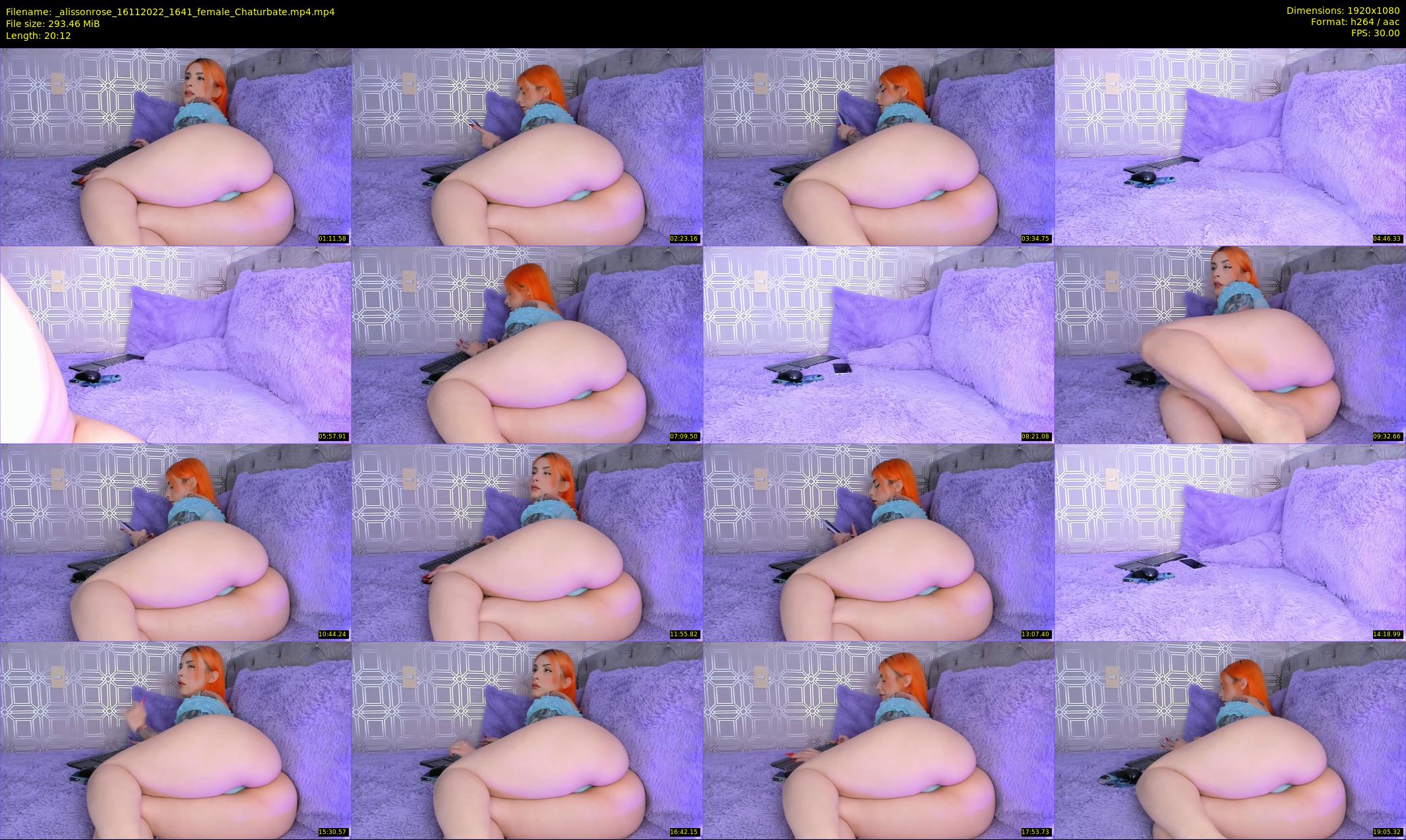 _alissonrose — 21 minute Chaturbate female cam show recording, 1080p, Nov 16, 2022