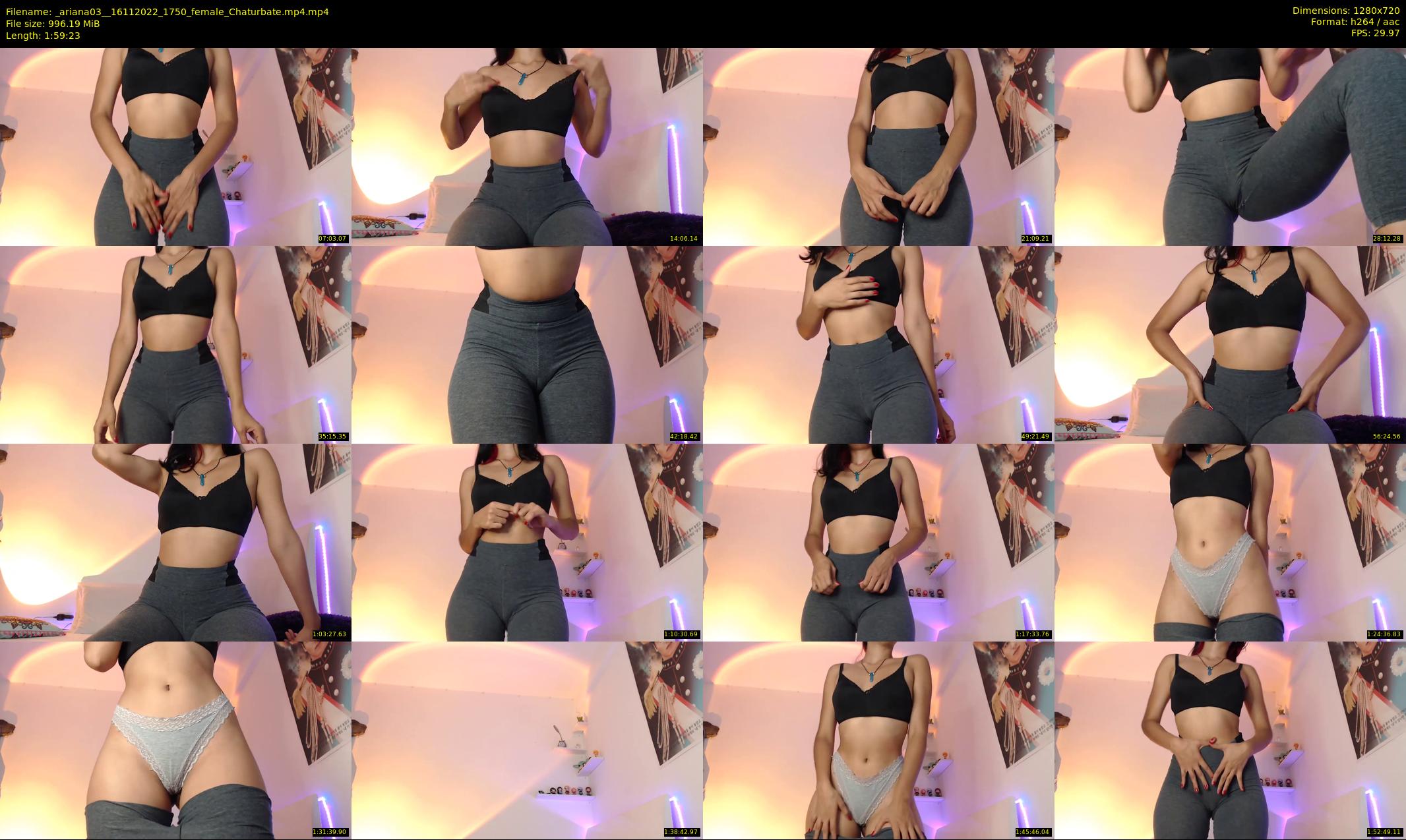 _ariana03_ — 120 minute Chaturbate female cam show recording, 720p, Nov 16, 2022