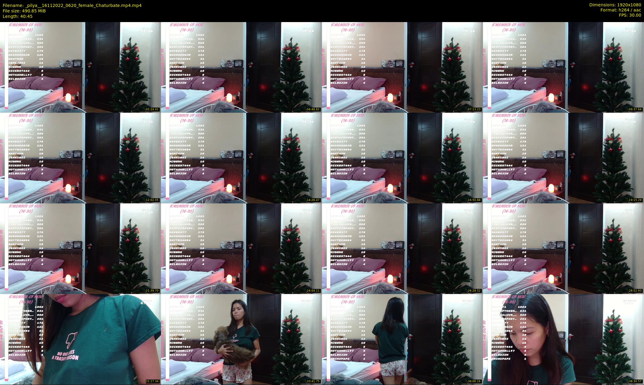 _pilya_ — 41 minute Chaturbate female cam show recording, 1080p, Nov 16, 2022