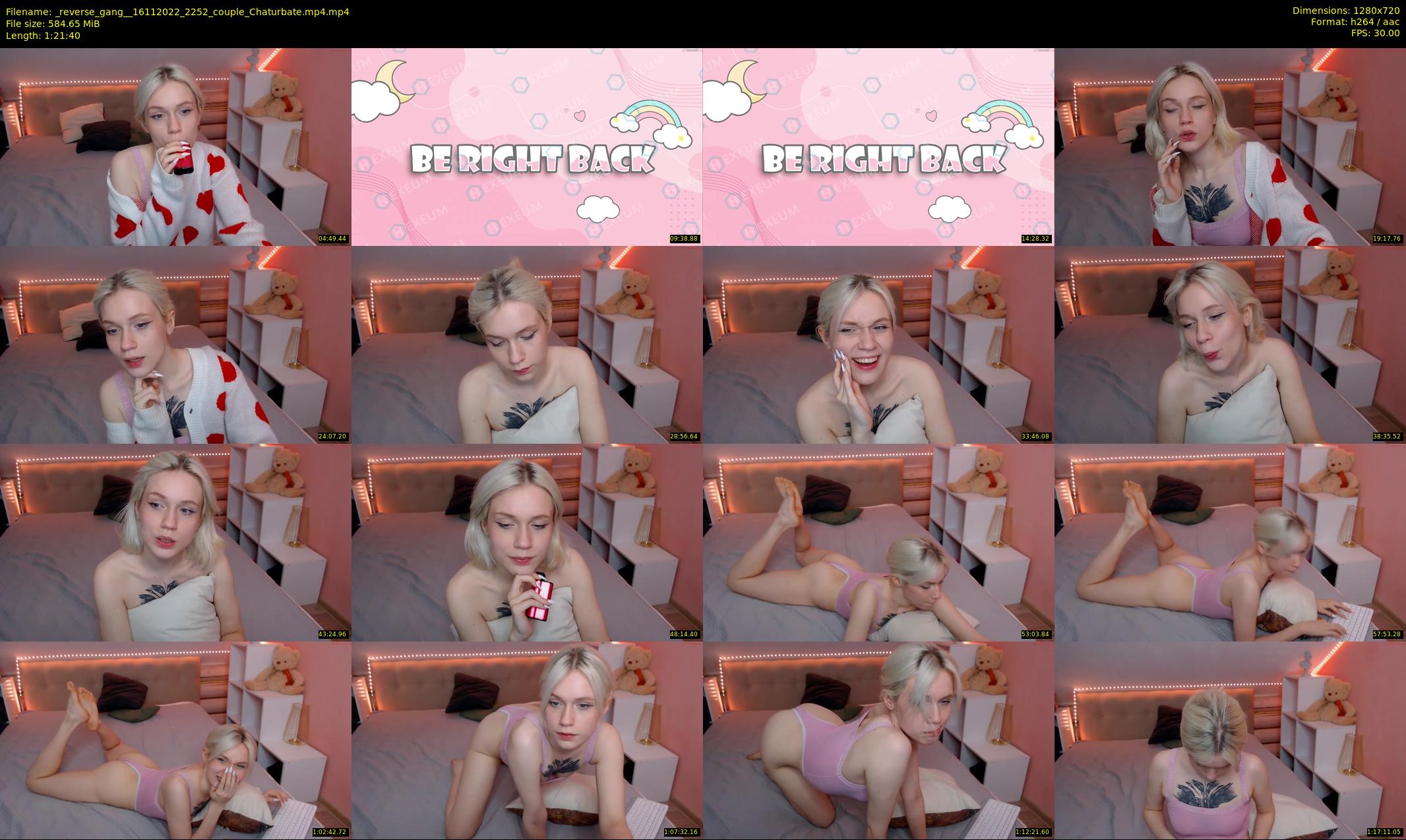 _reverse_gang_ — 82 minute Chaturbate couple cam show recording, 720p, Nov 16, 2022