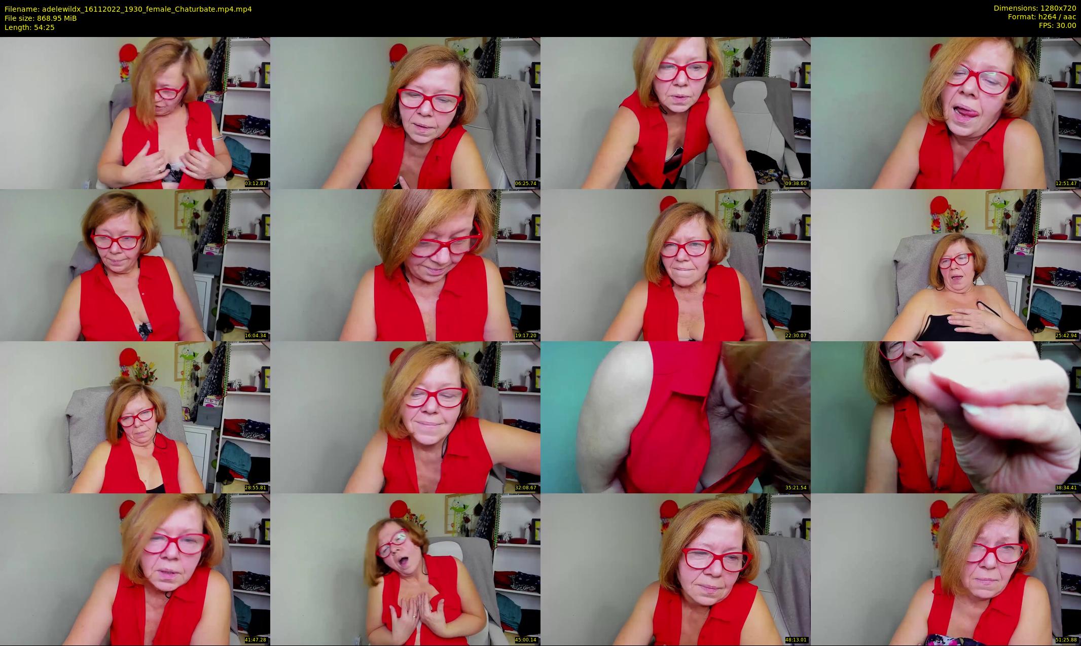 adelewildx — 55 minute Chaturbate female cam show recording, 720p, Nov 16, 2022