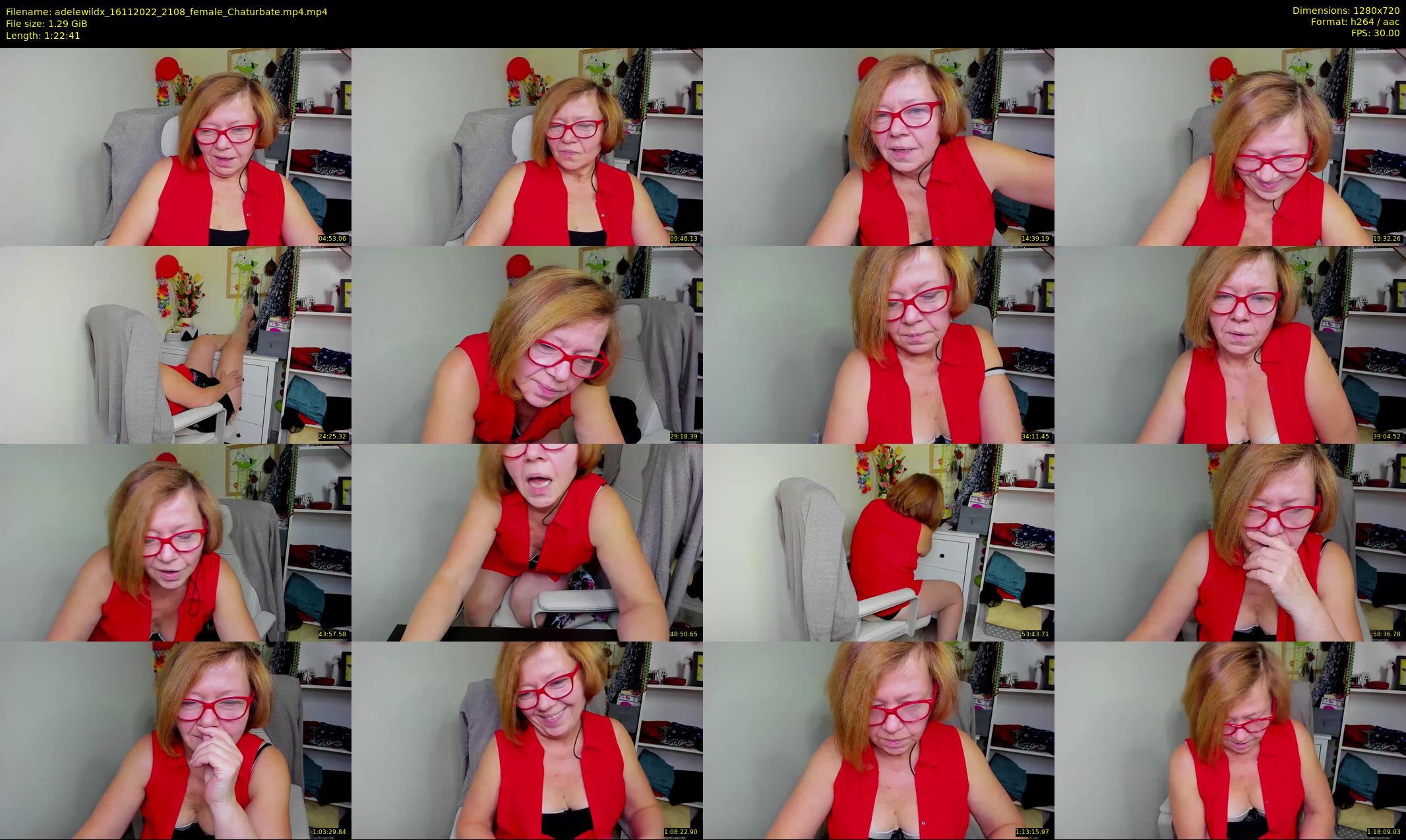 adelewildx — 83 minute Chaturbate female cam show recording, 720p, Nov 16, 2022