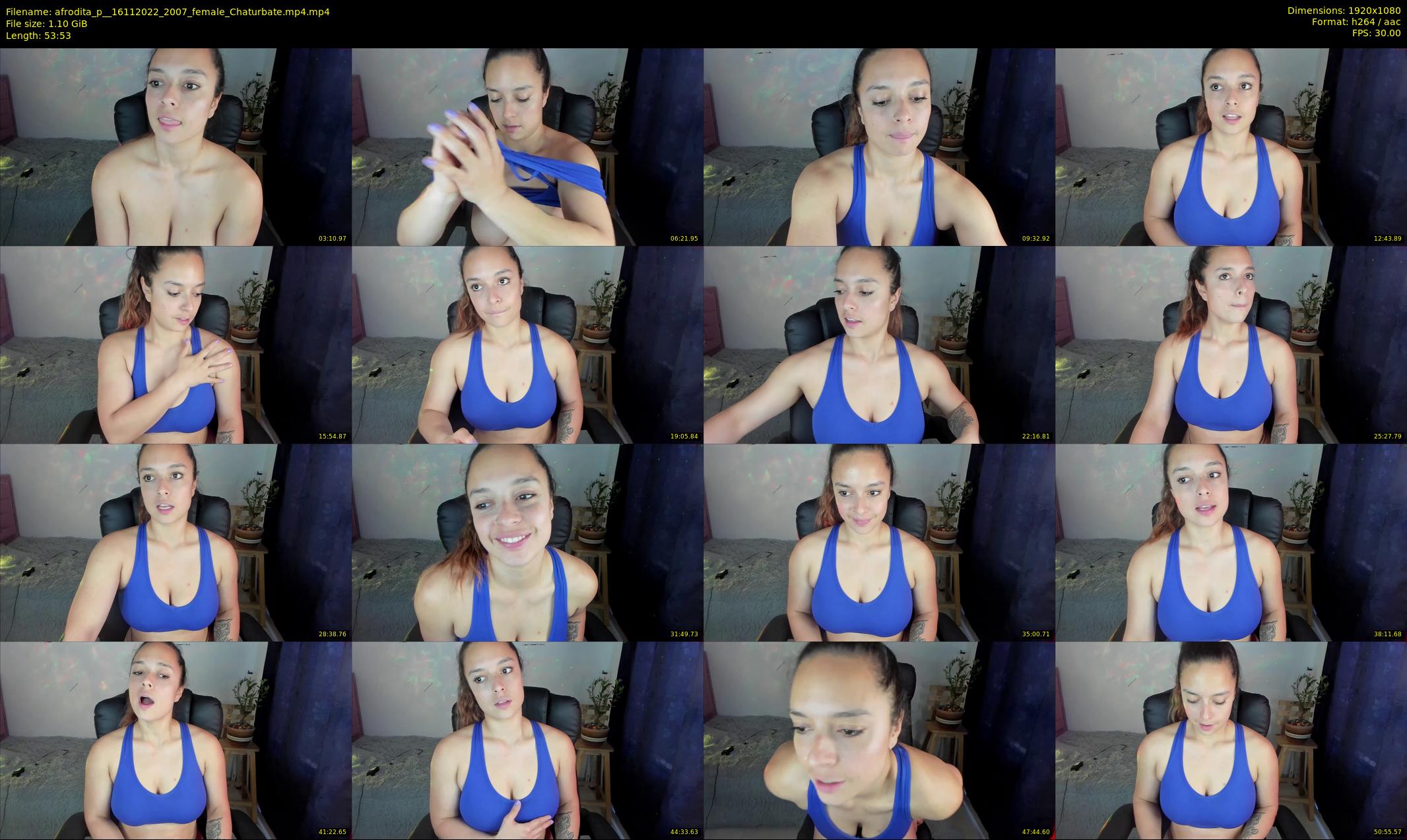 afrodita_p_ — 54 minute Chaturbate female cam show recording, 1080p, Nov 16, 2022