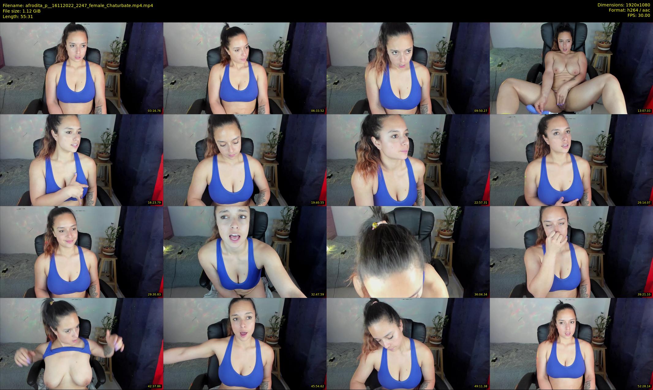 afrodita_p_ — 56 minute Chaturbate female cam show recording, 1080p, Nov 16, 2022