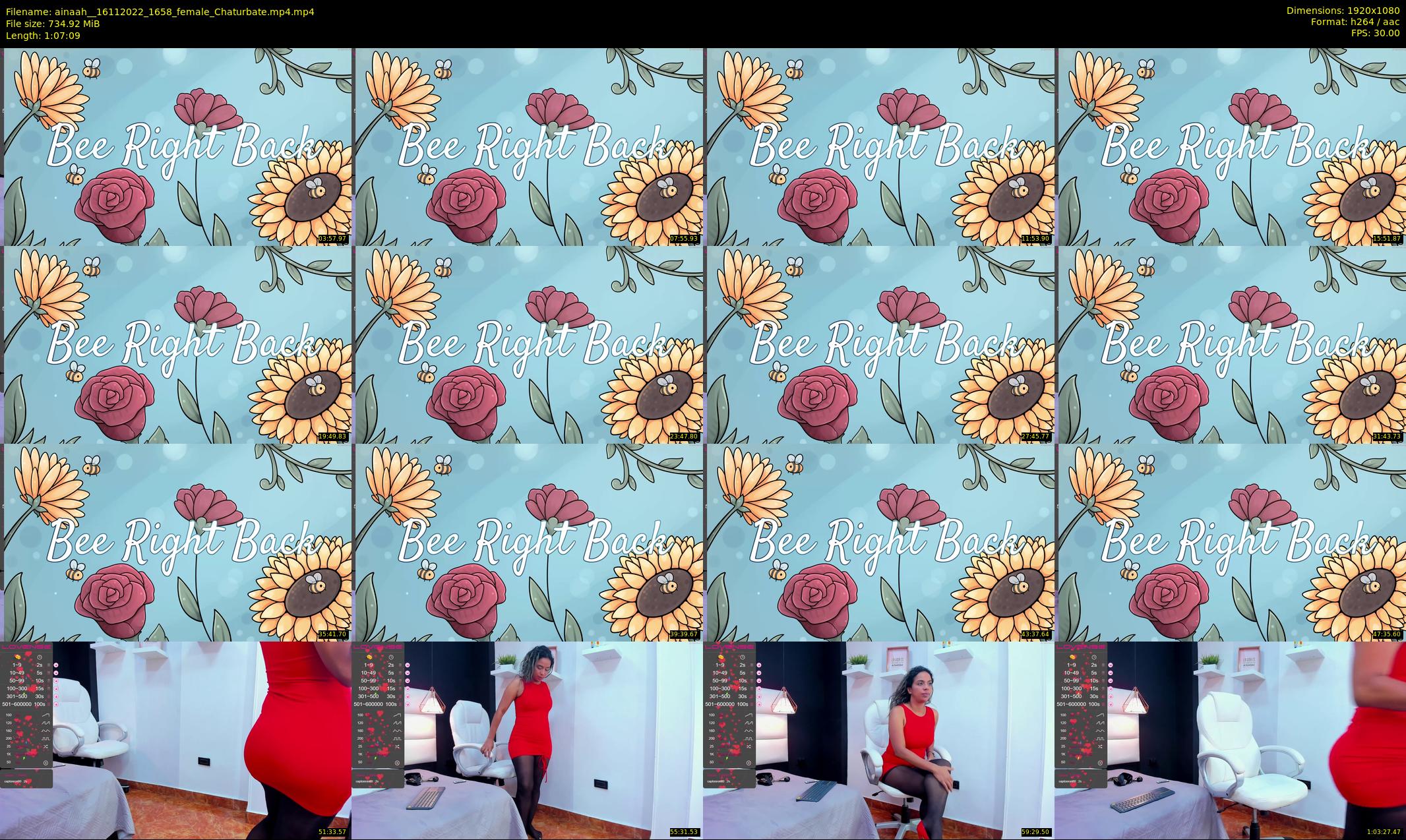 ainaah_ — 68 minute Chaturbate female cam show recording, 1080p, Nov 16, 2022