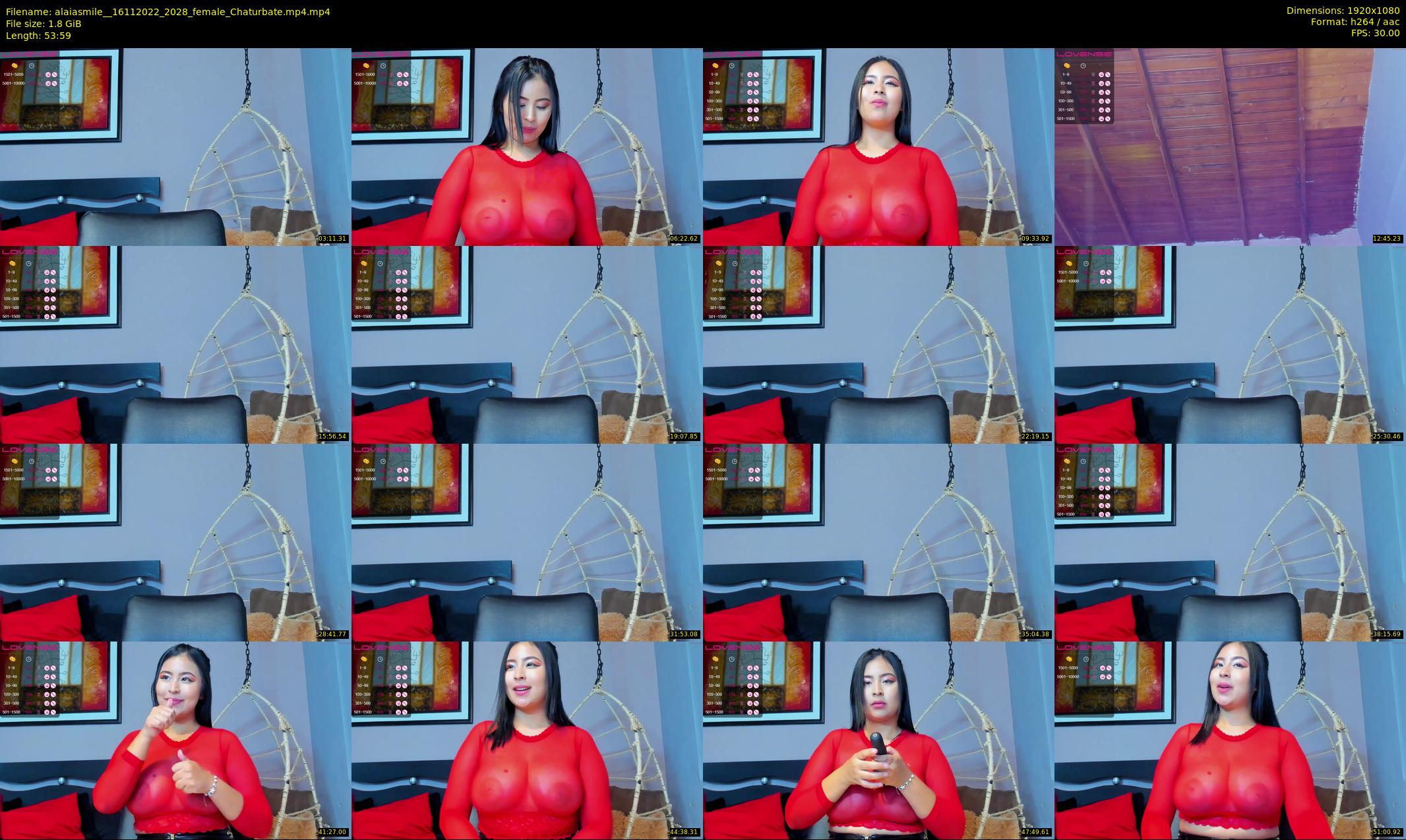 alaiasmile_ — 54 minute Chaturbate female cam show recording, 1080p, Nov 16, 2022