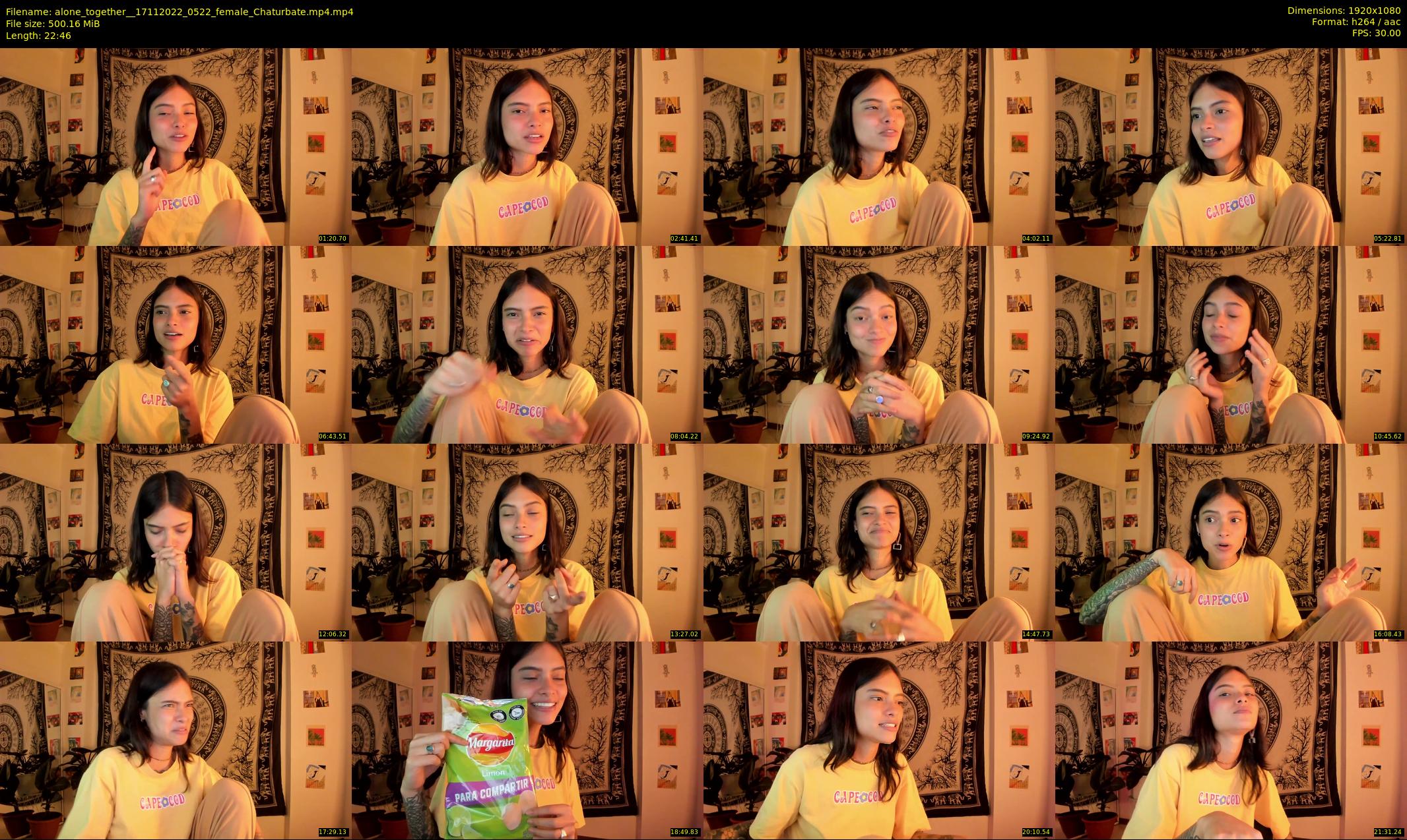 alone_together_ — 23 minute Chaturbate female cam show recording, 1080p, Nov 17, 2022