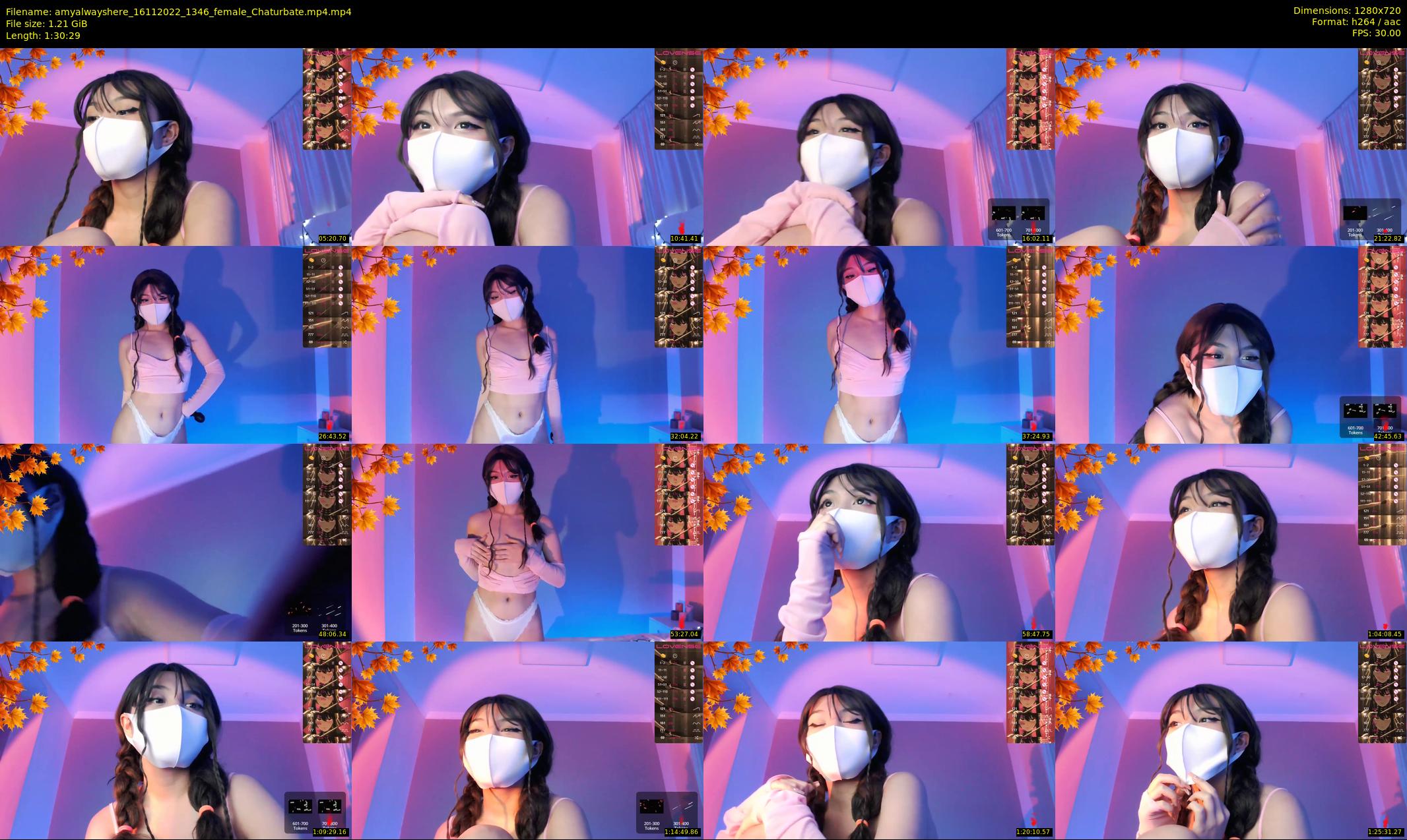 amyalwayshere — 91 minute Chaturbate female cam show recording, 720p, Nov 16, 2022