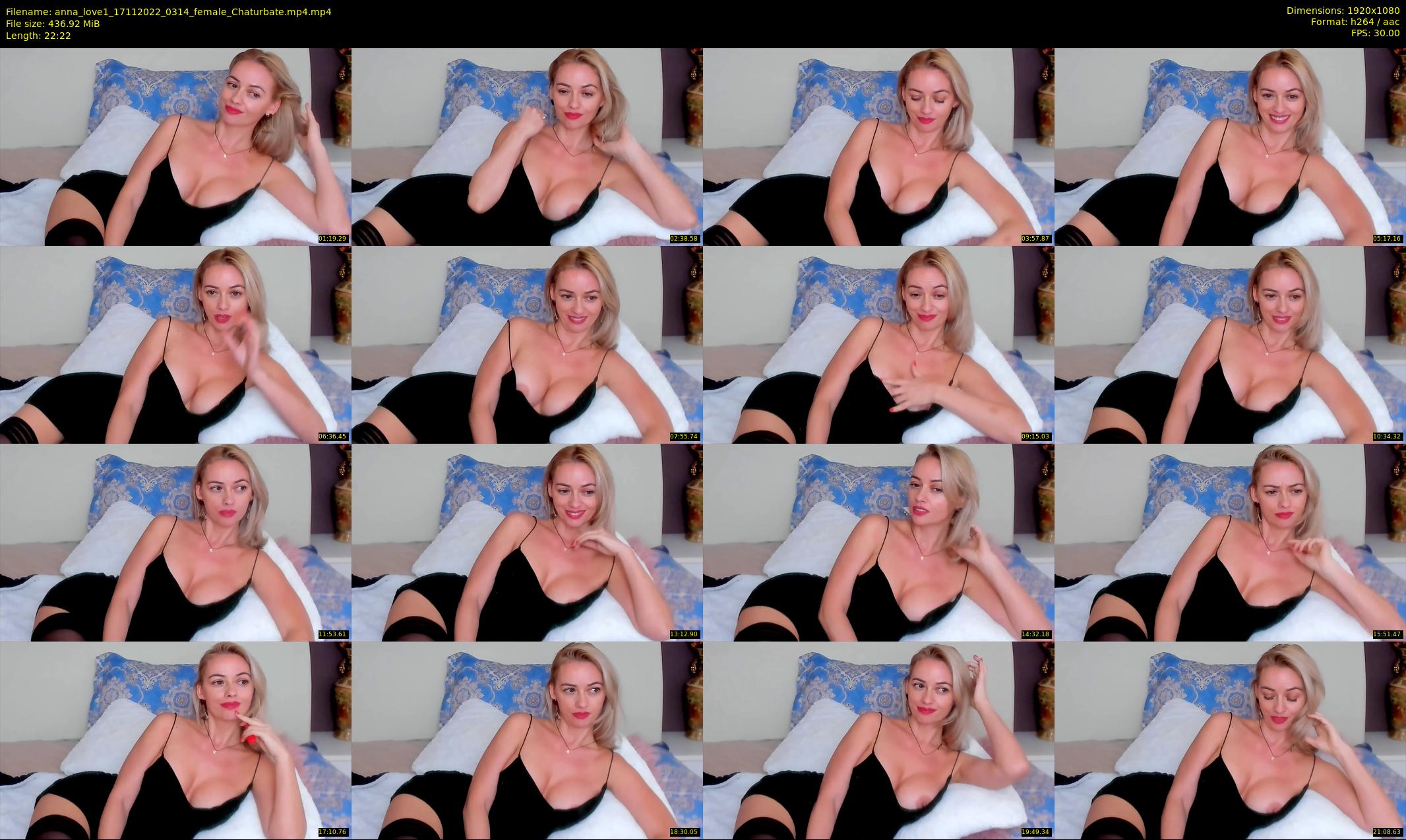 anna_love1 — 23 minute Chaturbate female cam show recording, 1080p, Nov 17, 2022