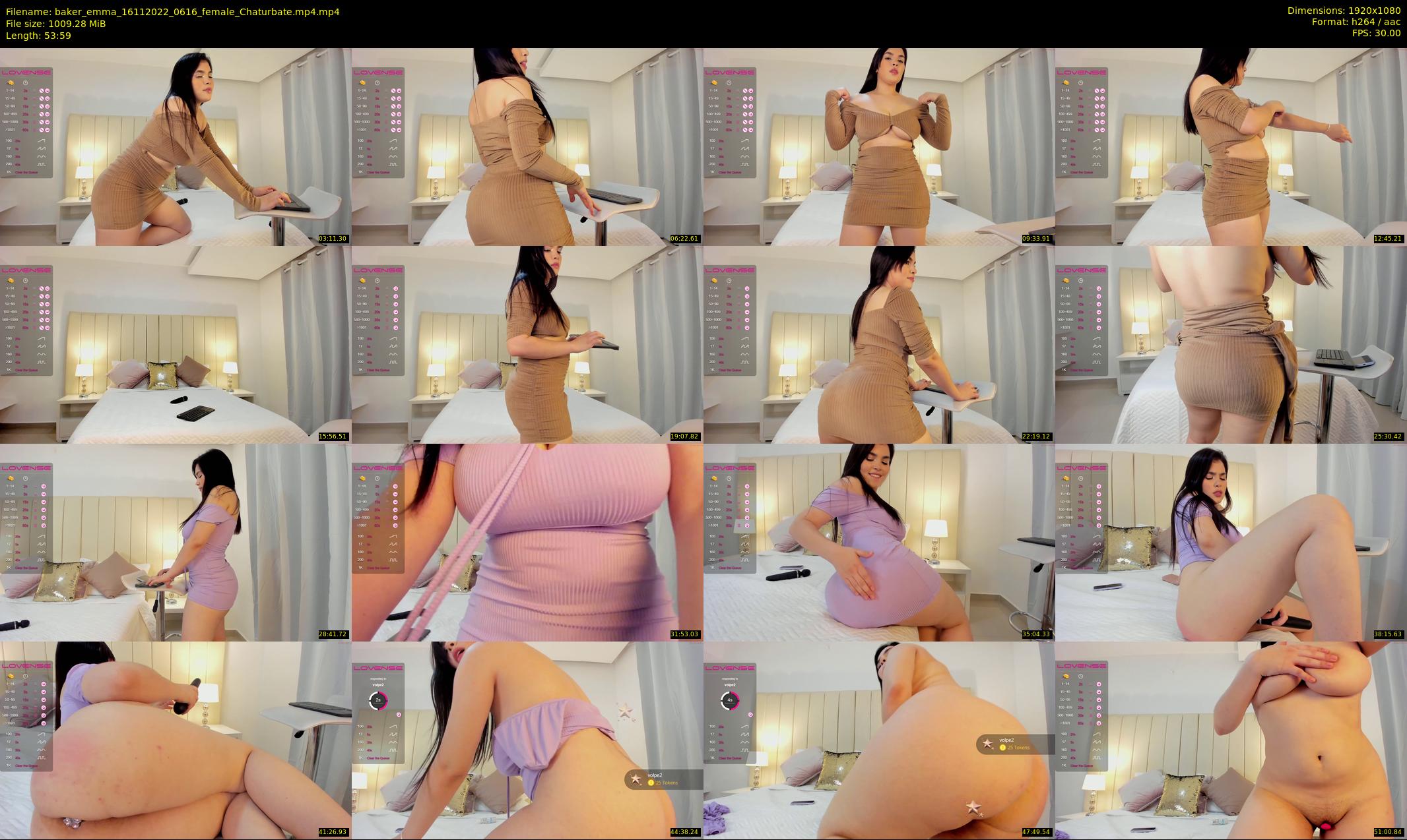 baker_emma — 54 minute Chaturbate female cam show recording, 1080p, Nov 16, 2022