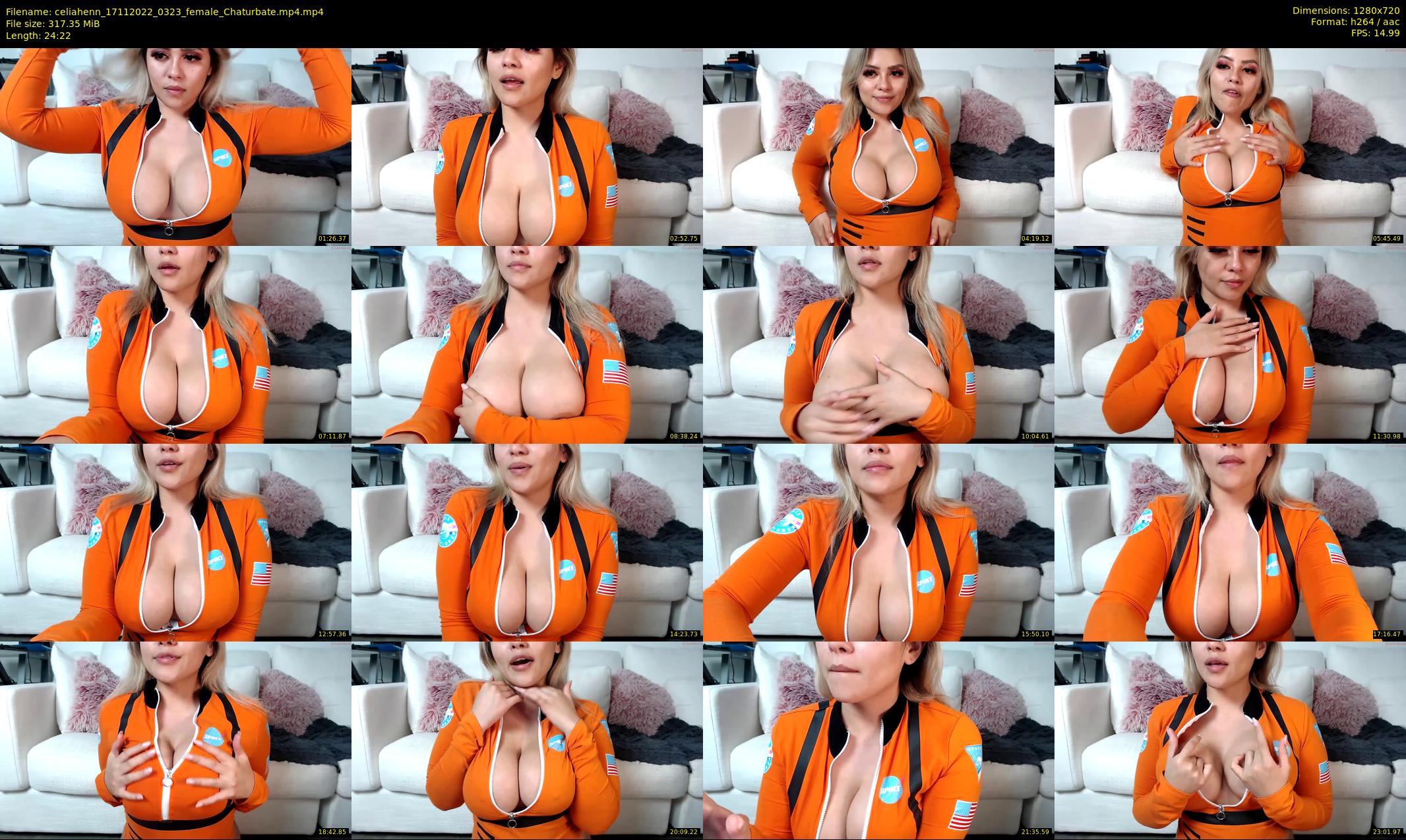 celiahenn — 25 minute Chaturbate female cam show recording, 720p, Nov 17, 2022