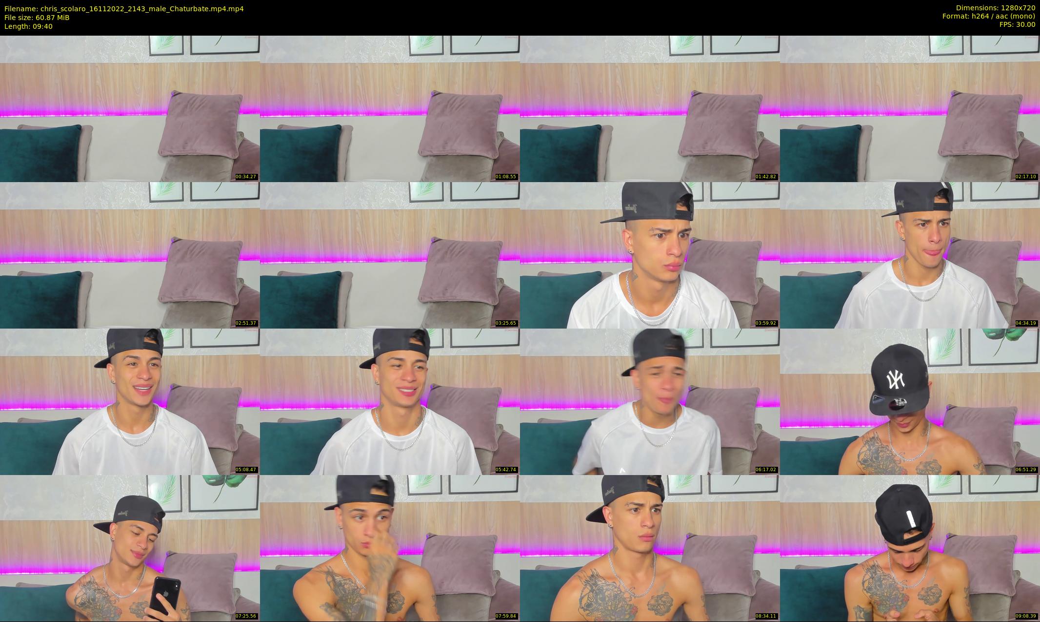 chris_scolaro — 10 minute Chaturbate male cam show recording, 720p, Nov 16, 2022