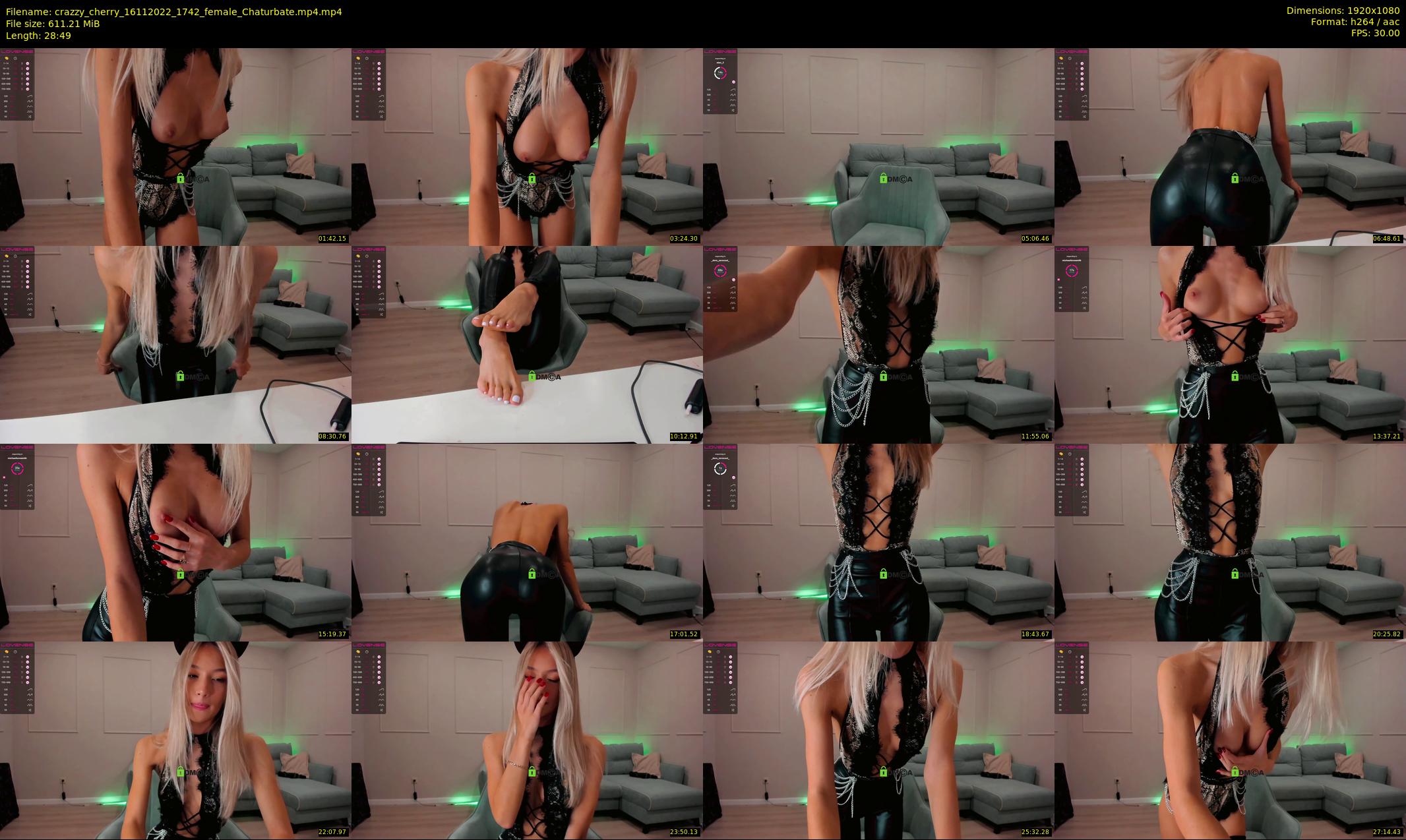 crazzy_cherry — 29 minute Chaturbate female cam show recording, 1080p, Nov 16, 2022