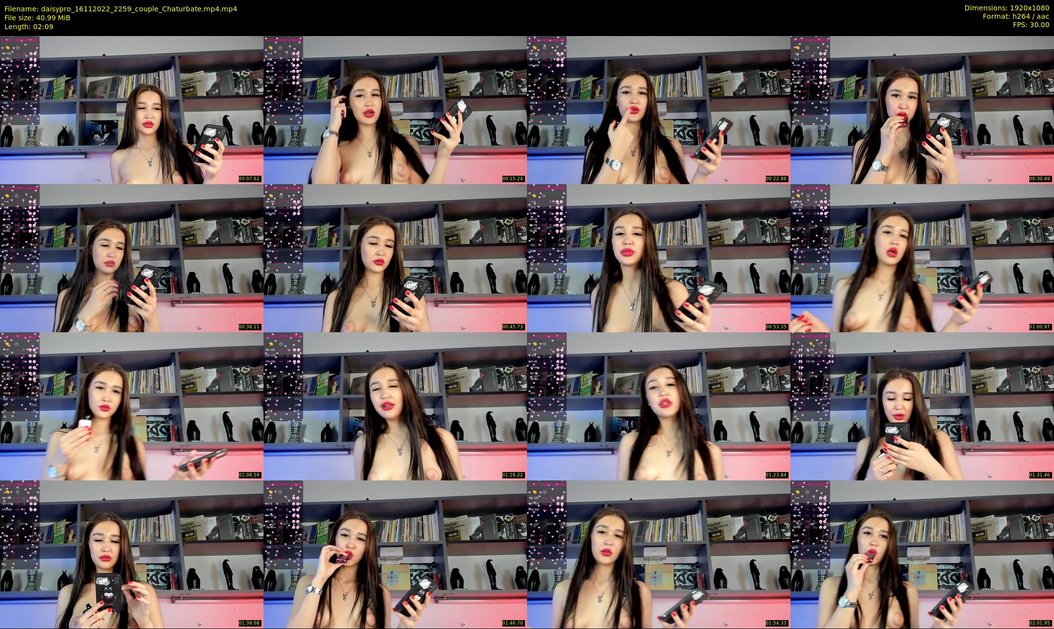 daisypro — 3 minute Chaturbate couple cam show recording, 1080p, Nov 16, 2022