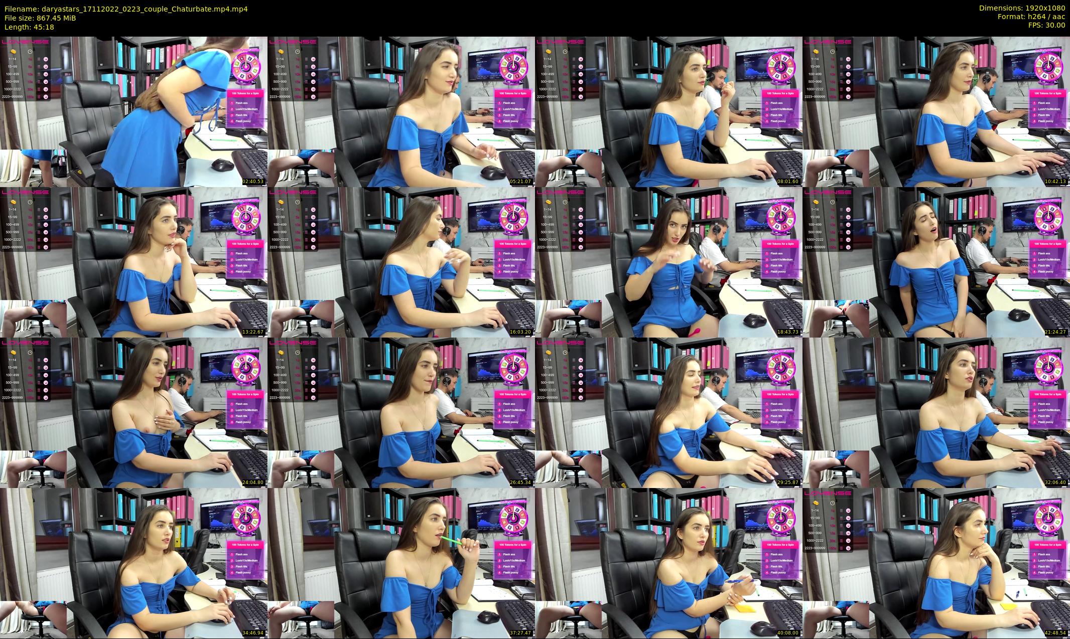 daryastars — 46 minute Chaturbate couple cam show recording, 1080p, Nov 17, 2022