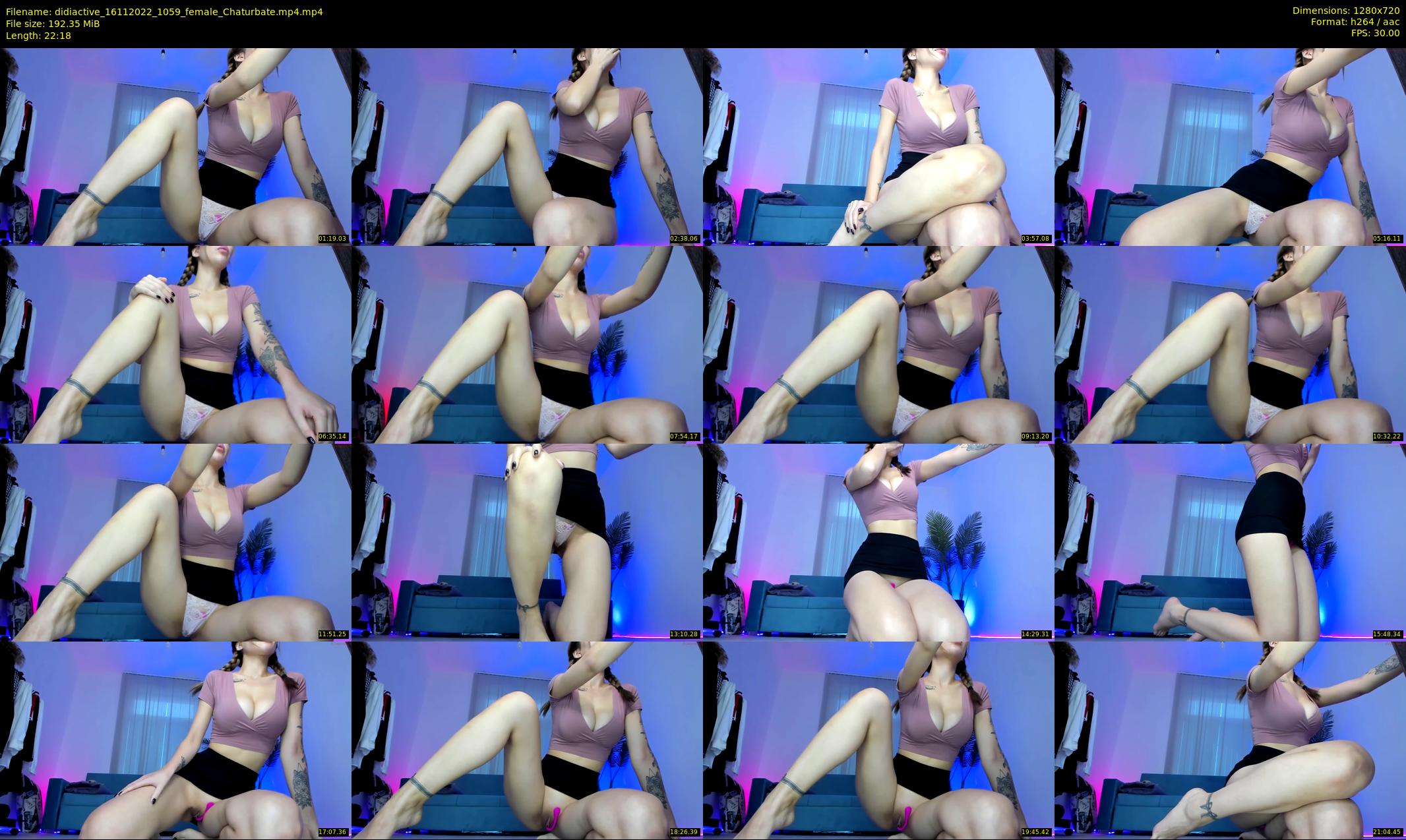didiactive — 23 minute Chaturbate female cam show recording, 720p, Nov 16, 2022