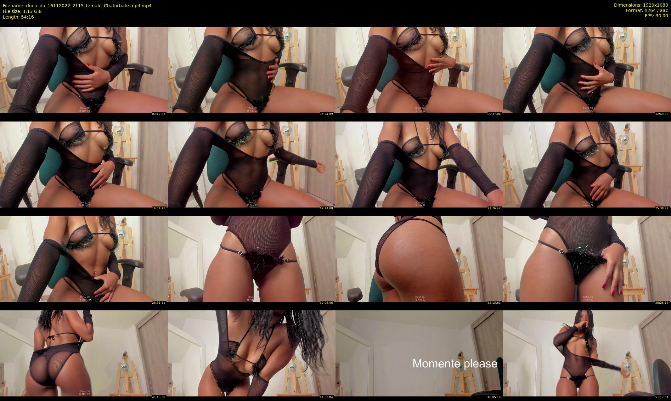 duna_du — 55 minute Chaturbate female cam show recording, 1080p, Nov 16, 2022