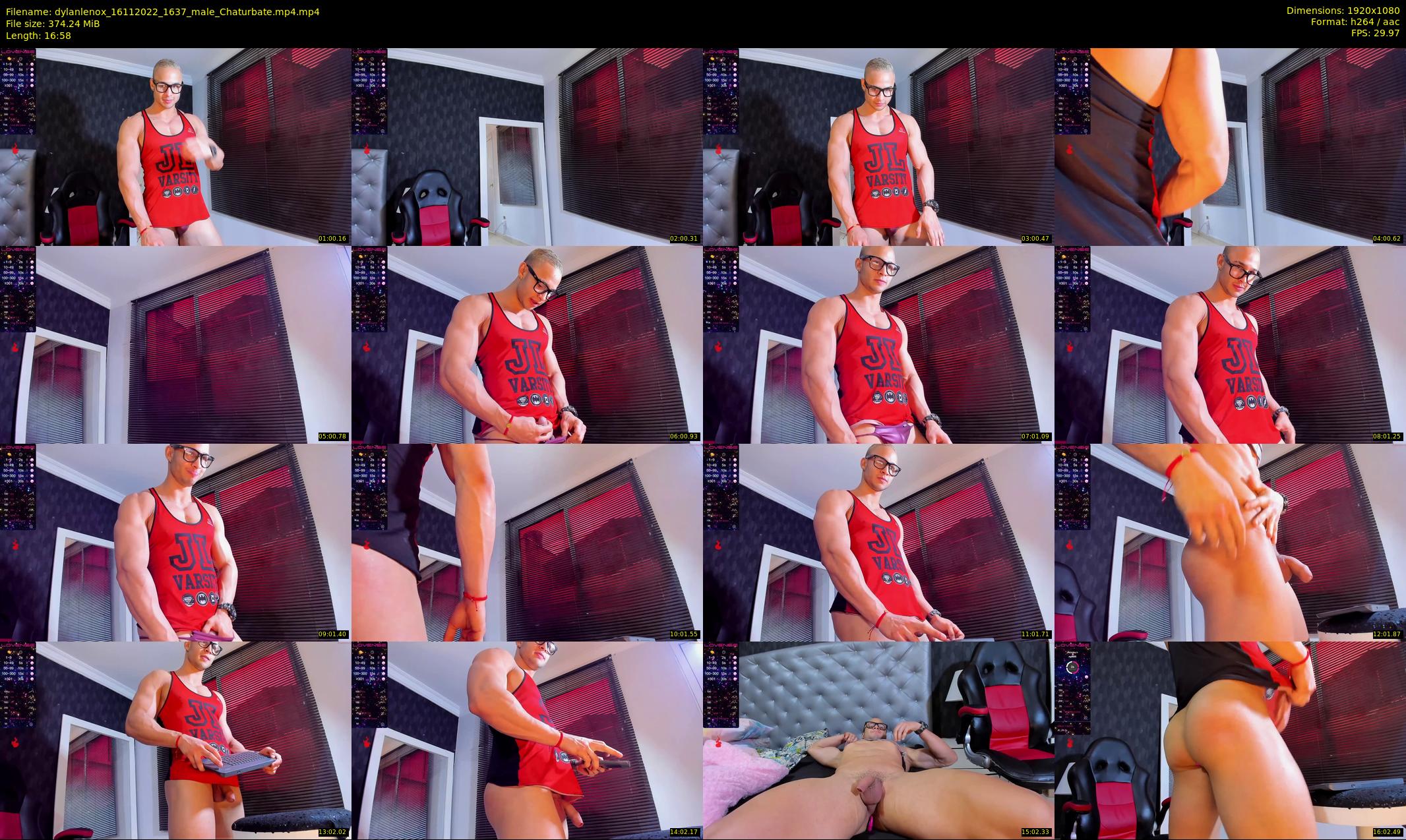 dylanlenox — 17 minute Chaturbate male cam show recording, 1080p, Nov 16, 2022