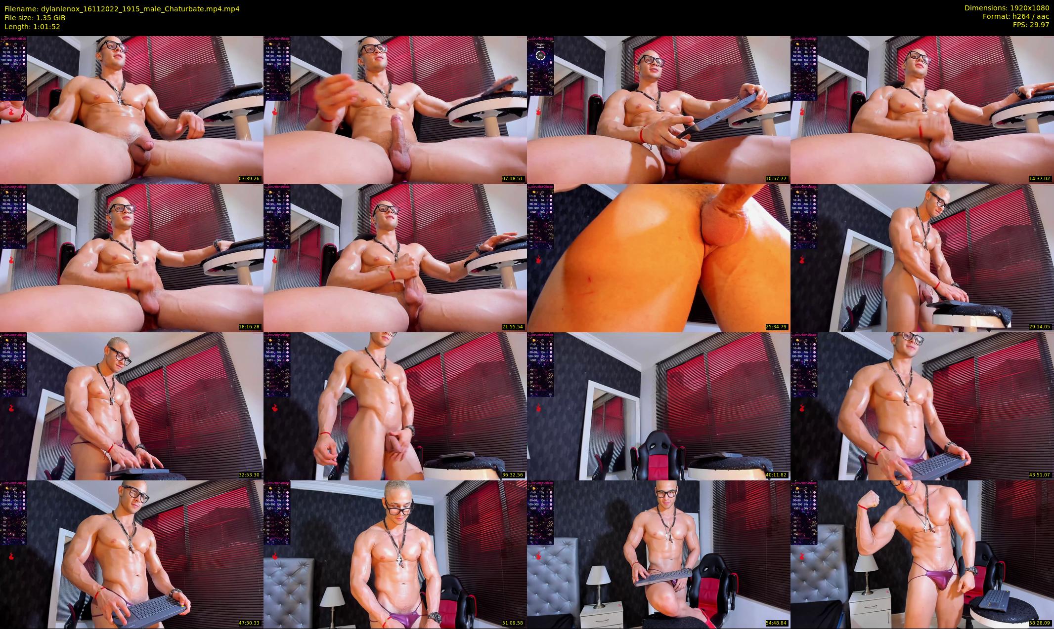 dylanlenox — 62 minute Chaturbate male cam show recording, 1080p, Nov 16, 2022