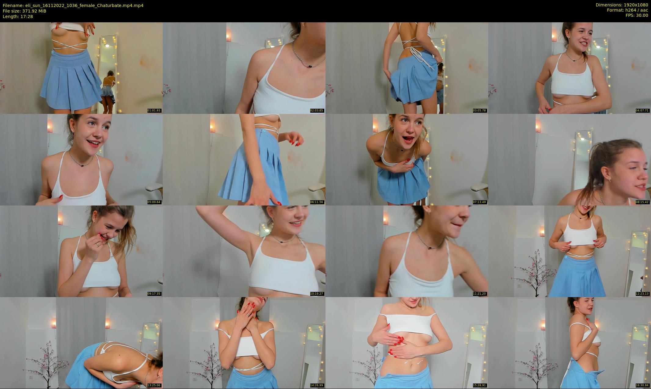 eli_sun — 18 minute Chaturbate female cam show recording, 1080p, Nov 16, 2022