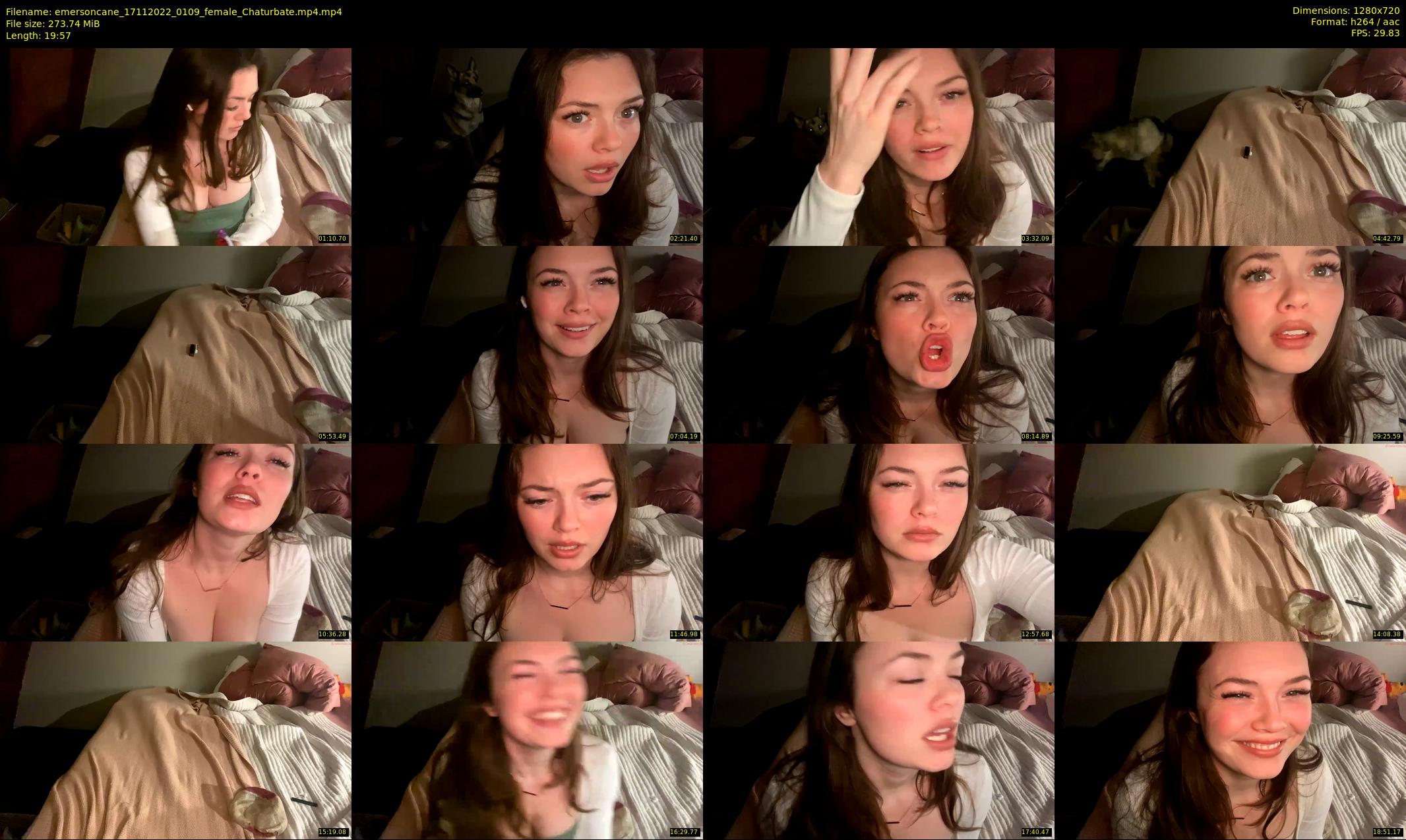 emersoncane — 20 minute Chaturbate female cam show recording, 720p, Nov 17, 2022
