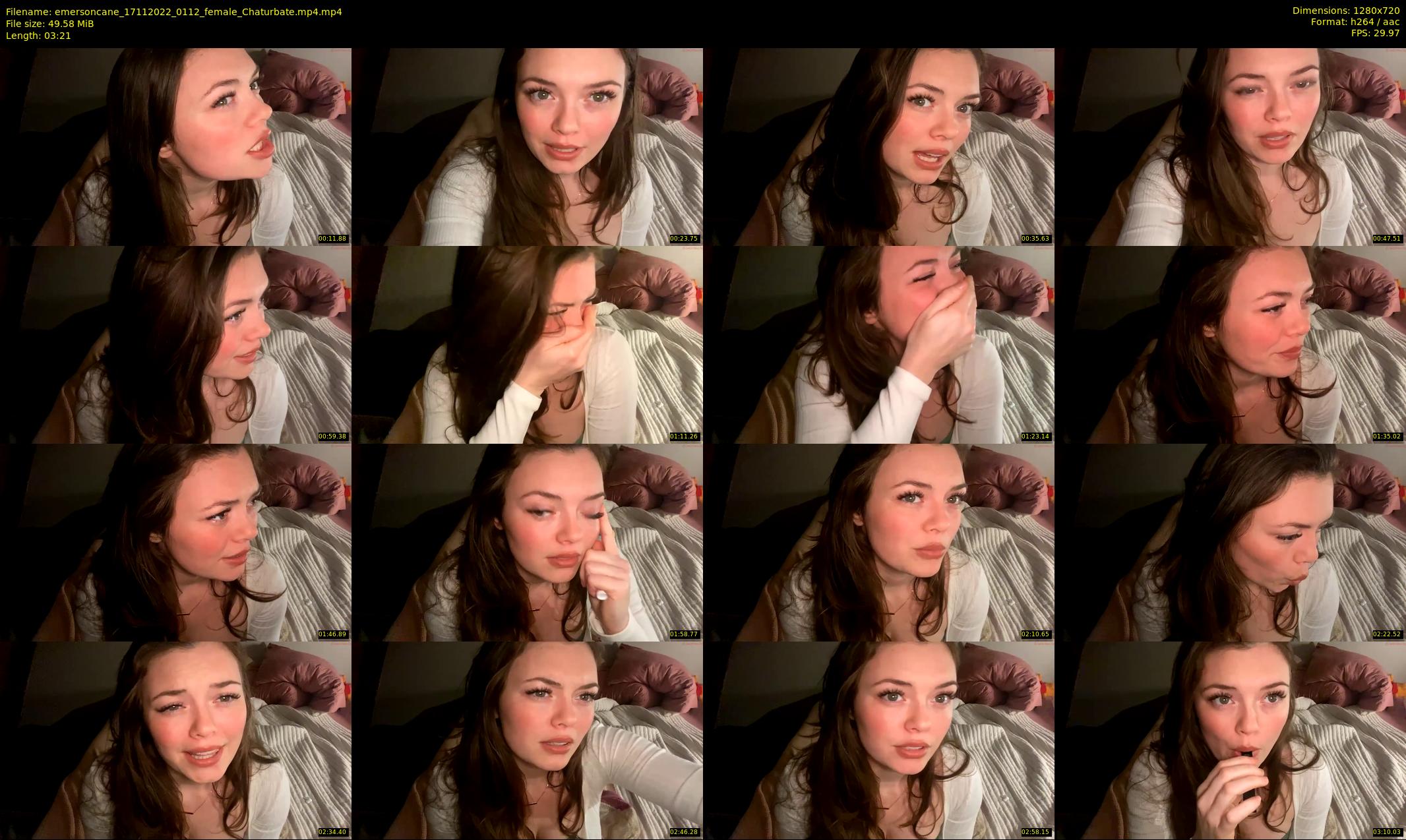 emersoncane — 4 minute Chaturbate female cam show recording, 720p, Nov 17, 2022