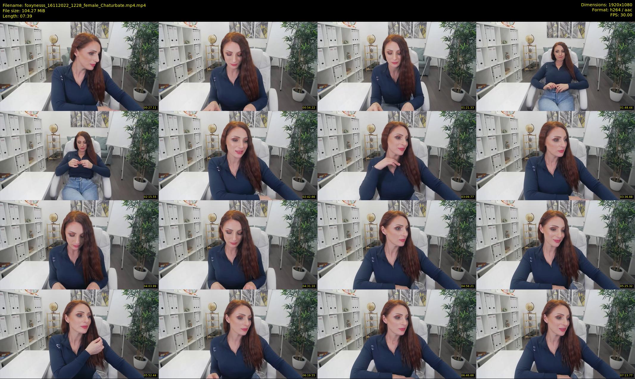 foxynesss — 8 minute Chaturbate female cam show recording, 1080p, Nov 16, 2022