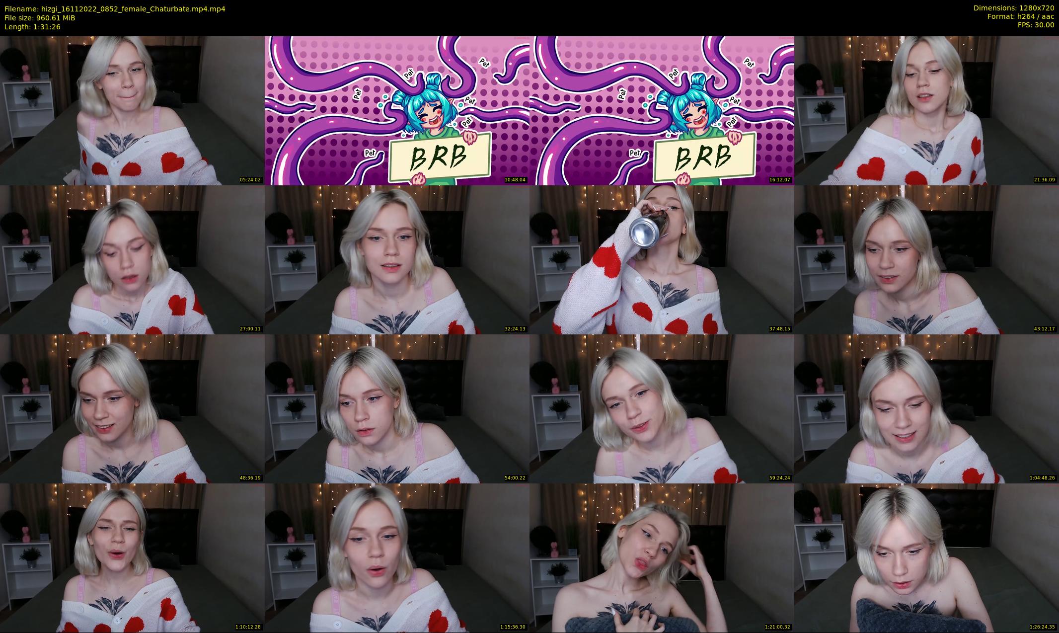 hizgi — 92 minute Chaturbate couple cam show recording, 720p, Nov 16, 2022