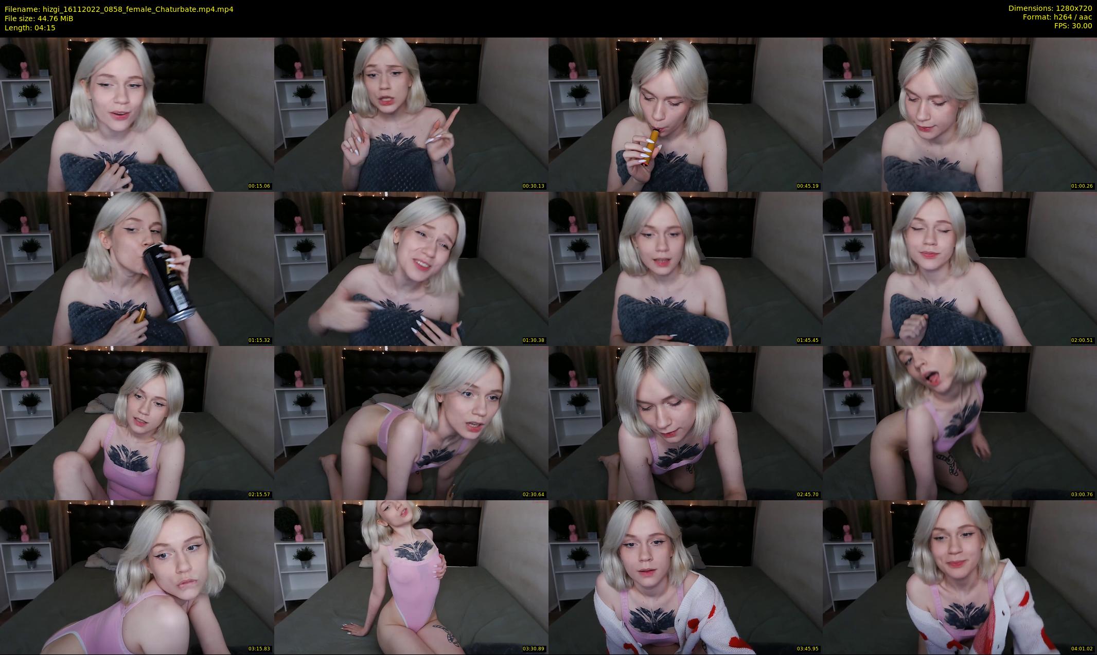 hizgi — 5 minute Chaturbate couple cam show recording, 720p, Nov 16, 2022
