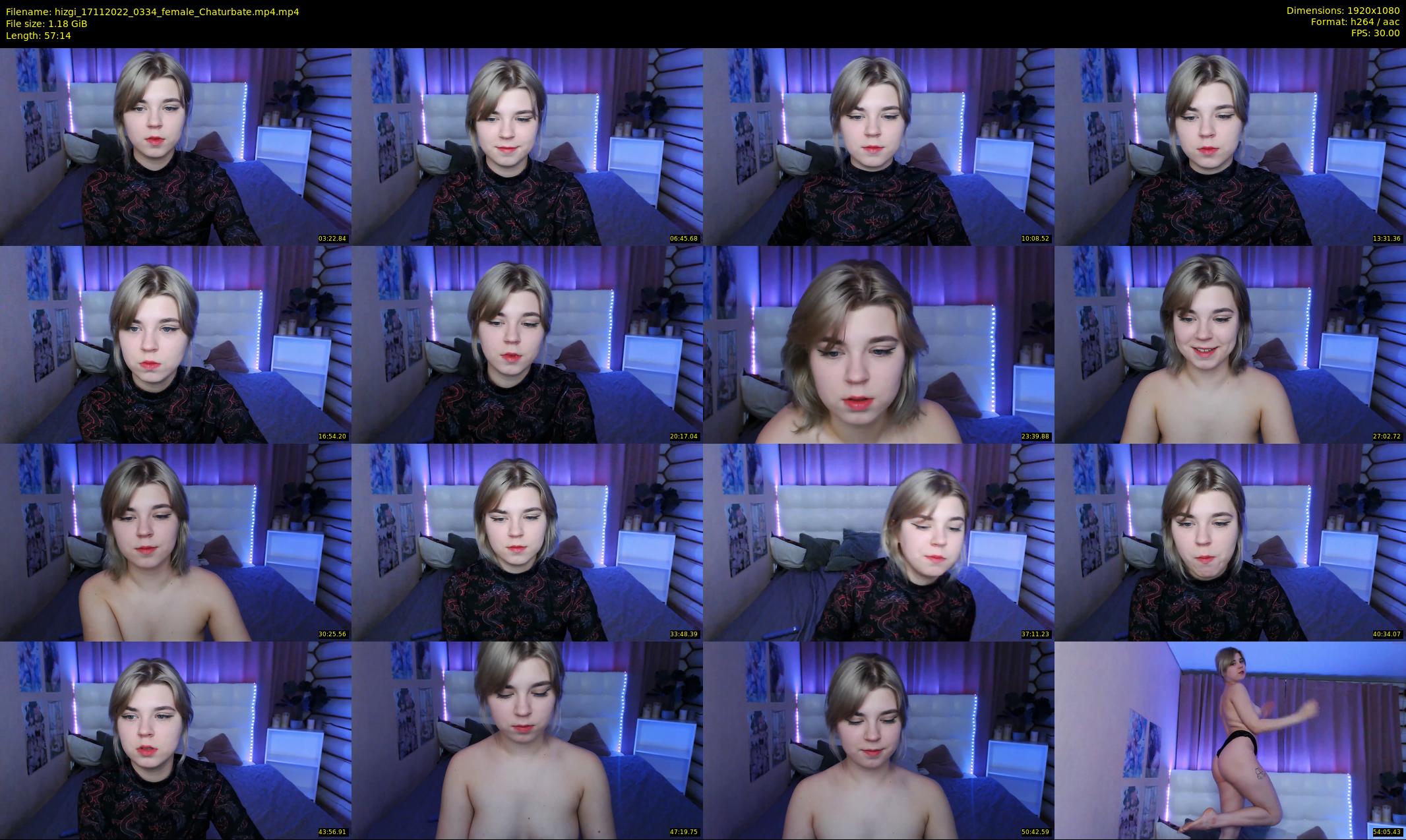 hizgi — 58 minute Chaturbate couple cam show recording, 1080p, Nov 17, 2022