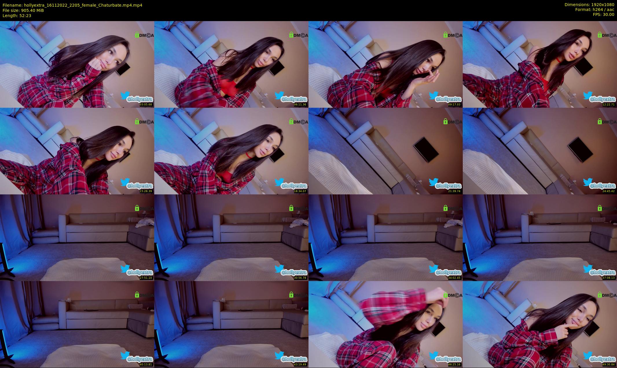 hollyextra — 53 minute Chaturbate female cam show recording, 1080p, Nov 16, 2022