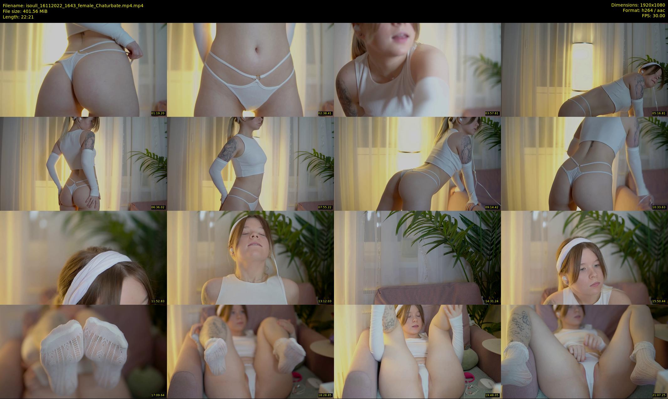 isoull — 23 minute Chaturbate female cam show recording, 1080p, Nov 16, 2022