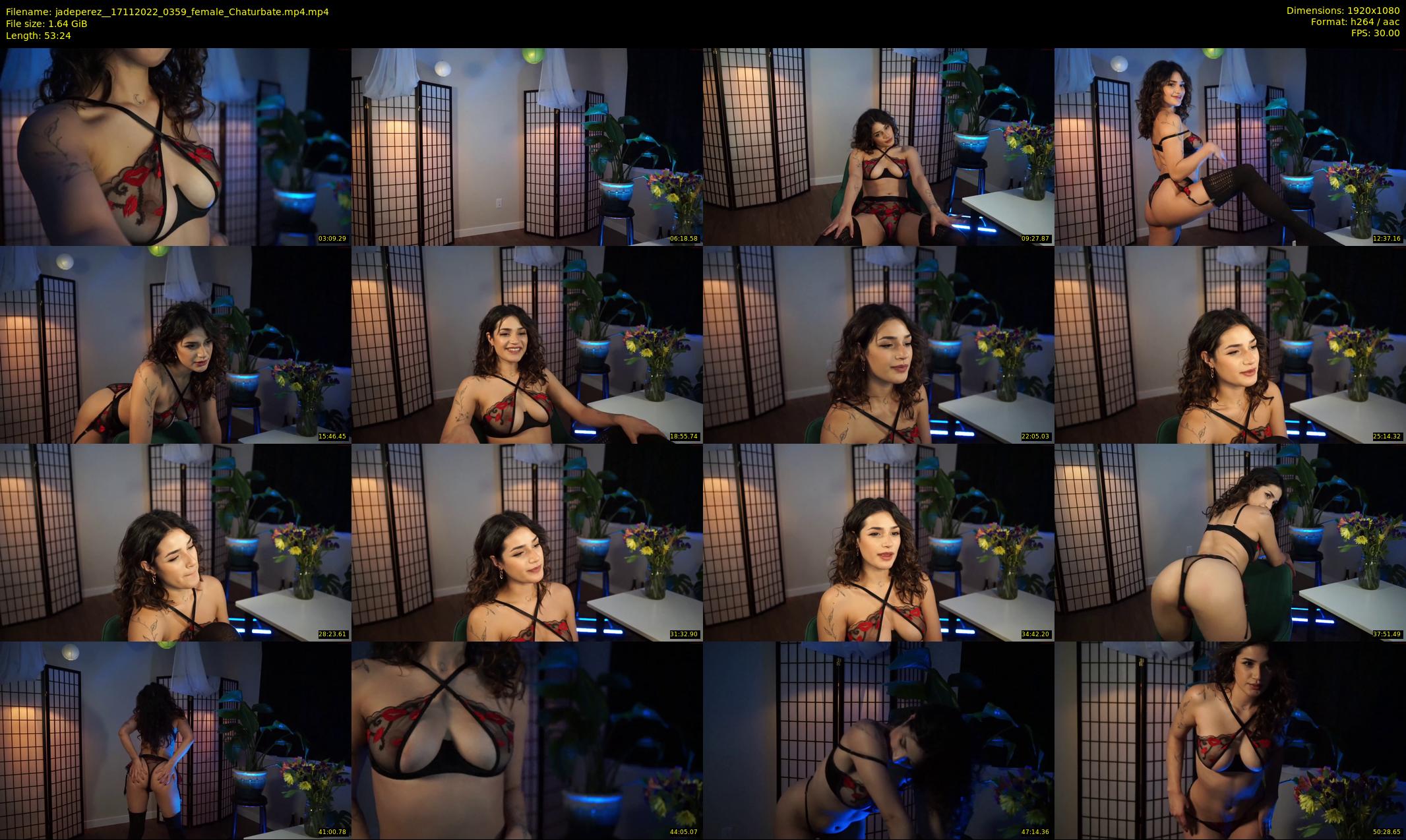 jadeperez_ — 54 minute Chaturbate female cam show recording, 1080p, Nov 17, 2022
