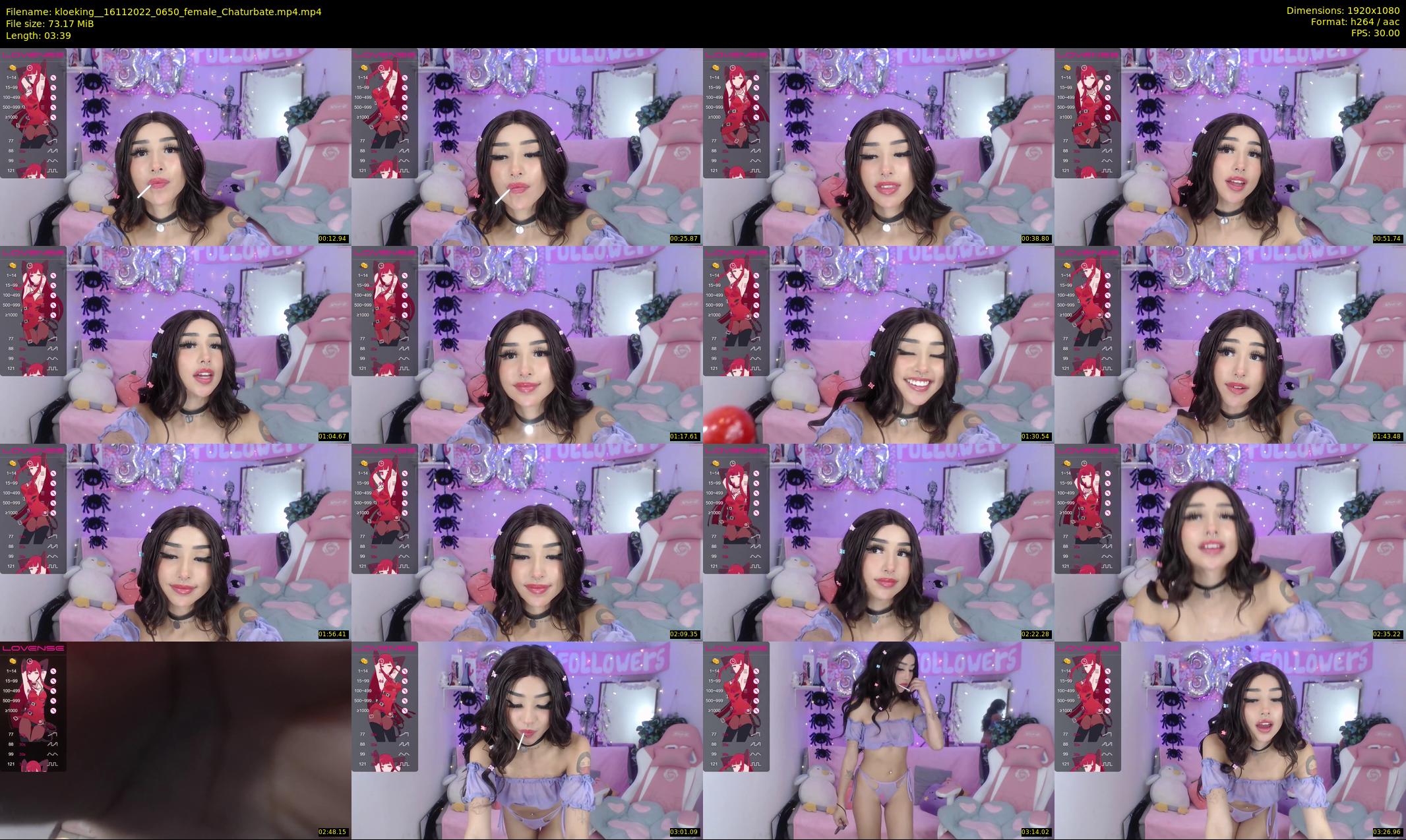 kloeking_ — 4 minute Chaturbate female cam show recording, 1080p, Nov 16, 2022