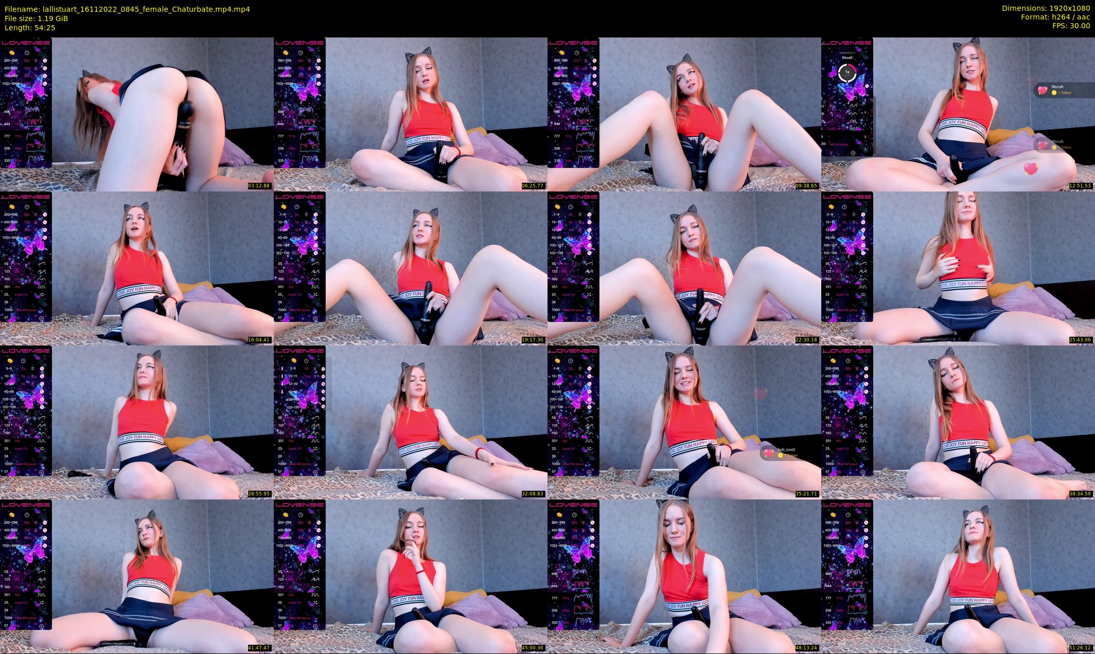 lallistuart — 55 minute Chaturbate female cam show recording, 1080p, Nov 16, 2022