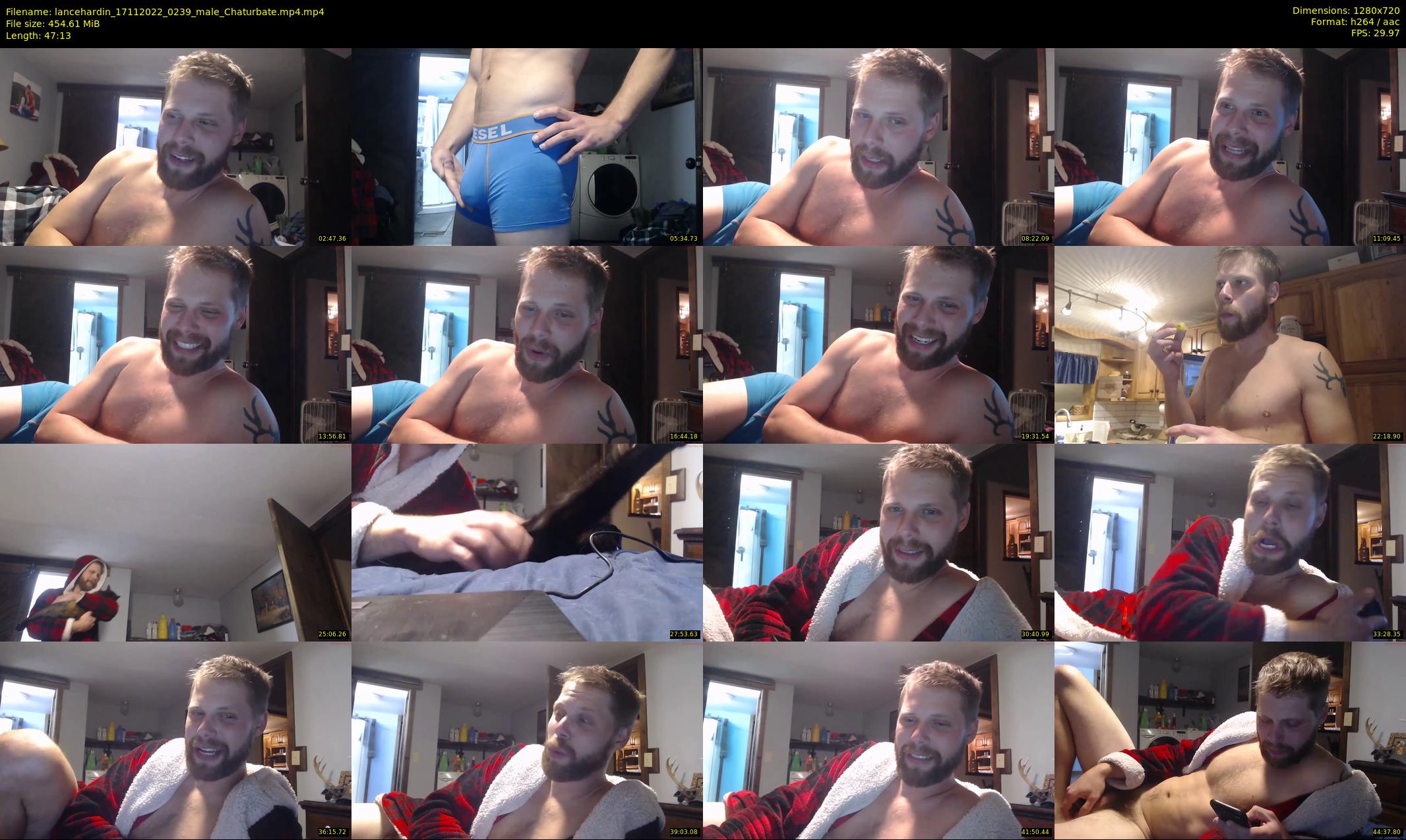lancehardin — 48 minute Chaturbate male cam show recording, 720p, Nov 17, 2022