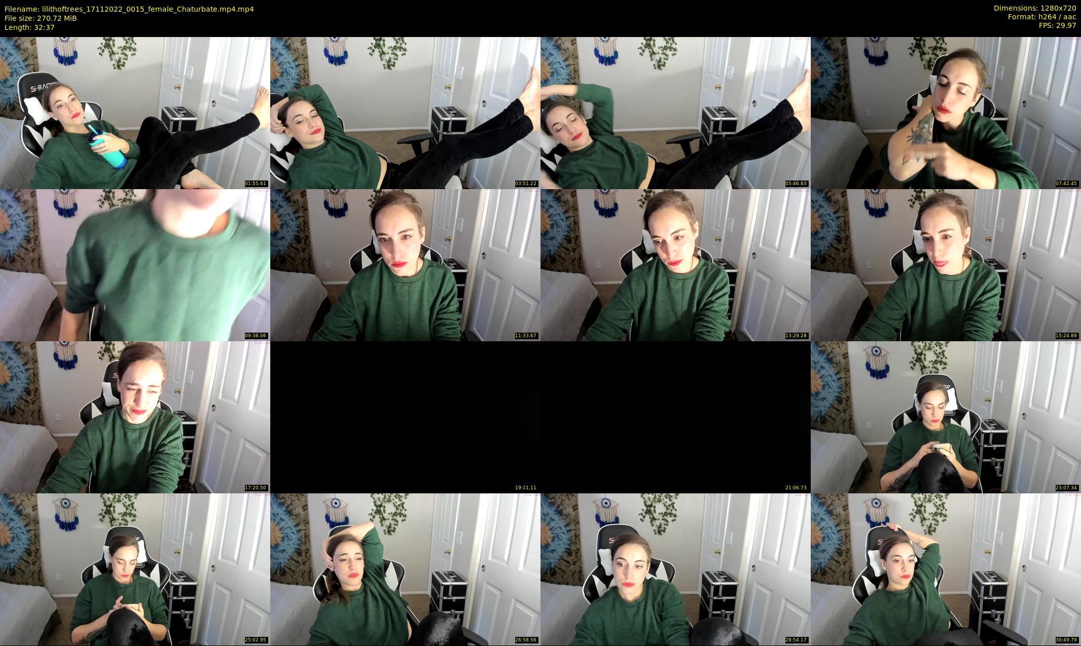 lilithoftrees — 33 minute Chaturbate female cam show recording, 720p, Nov 17, 2022
