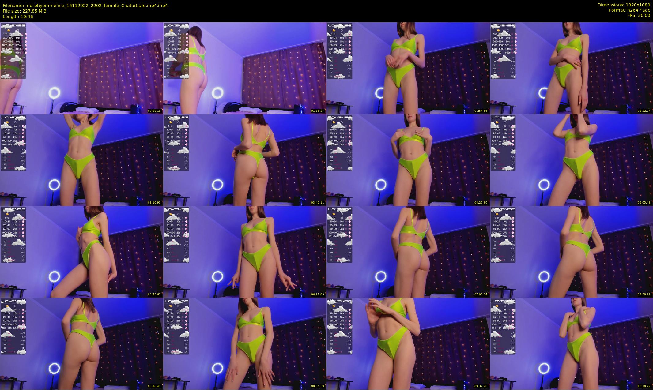 murphyemmeline — 11 minute Chaturbate female cam show recording, 1080p, Nov 16, 2022
